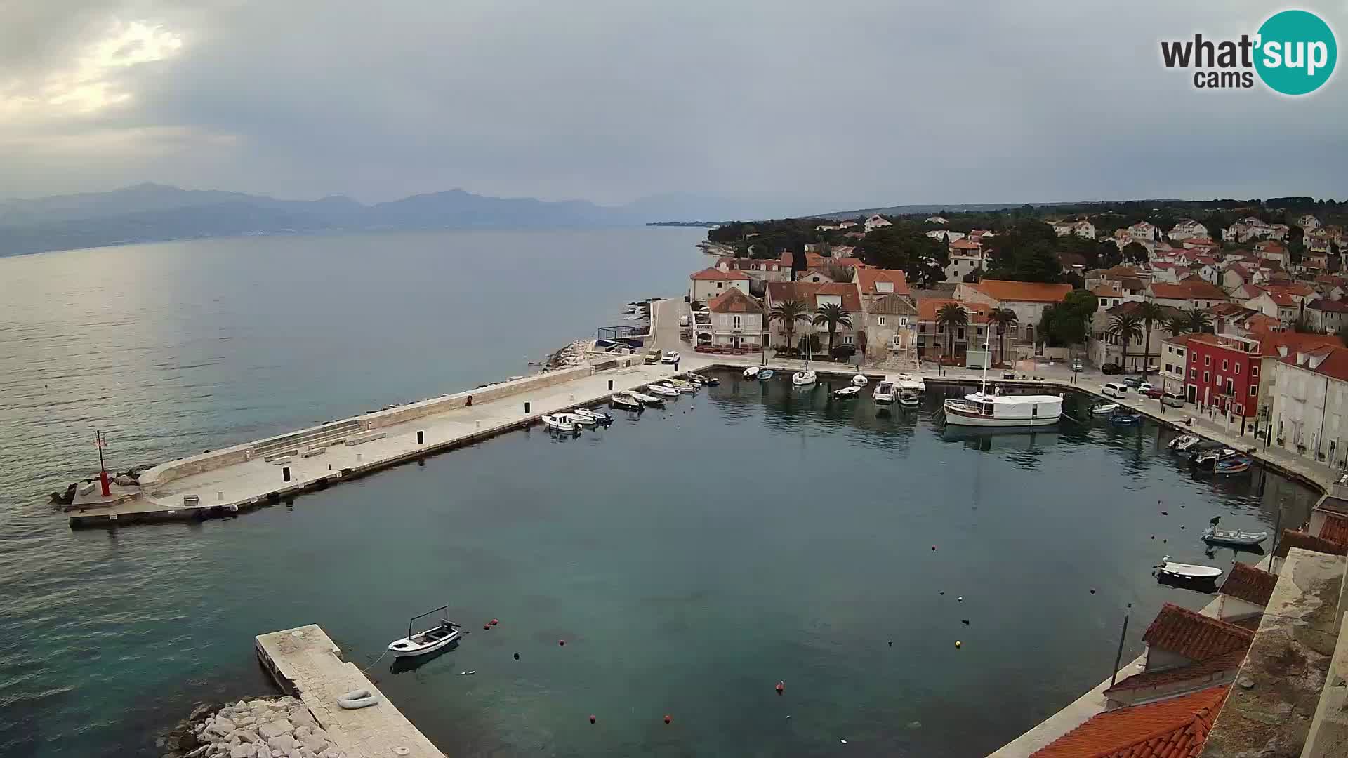Webcam Sutivan Panorama – Liveblick von der Insel Brač