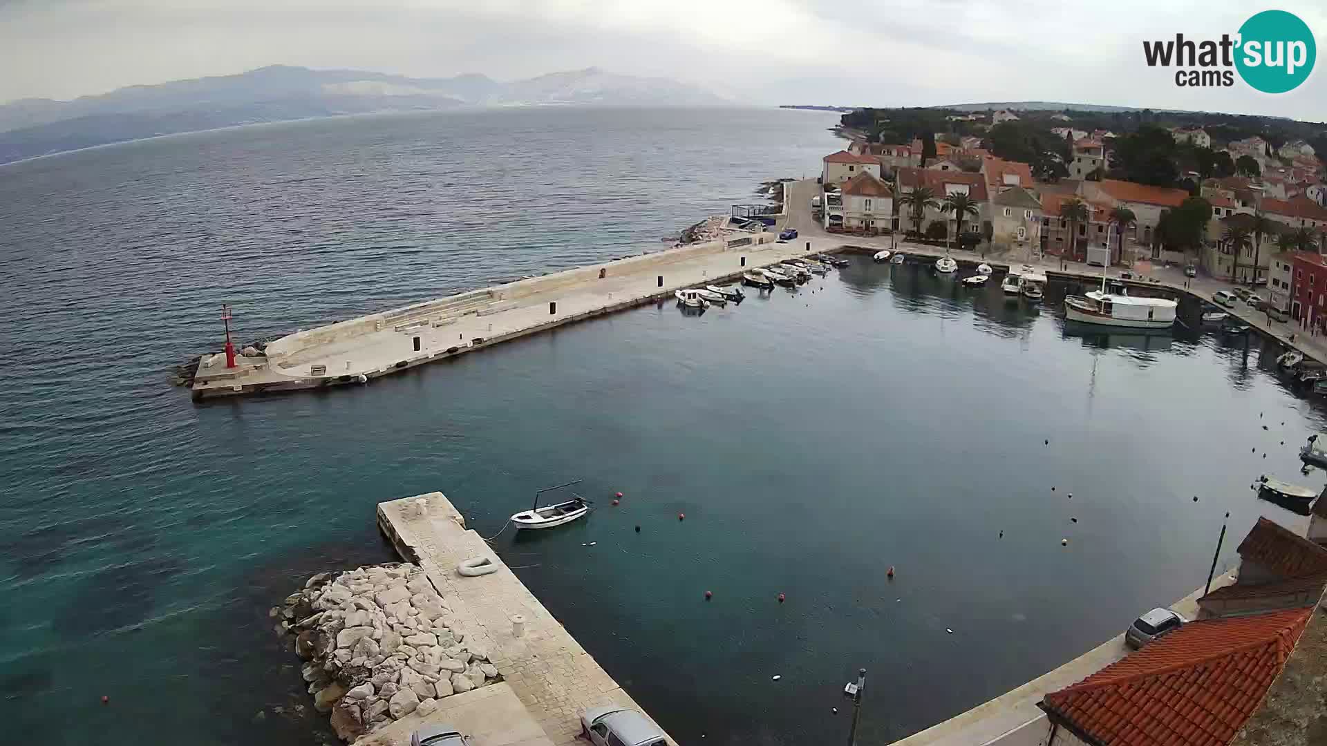 Webcam Sutivan Panorama – Liveblick von der Insel Brač