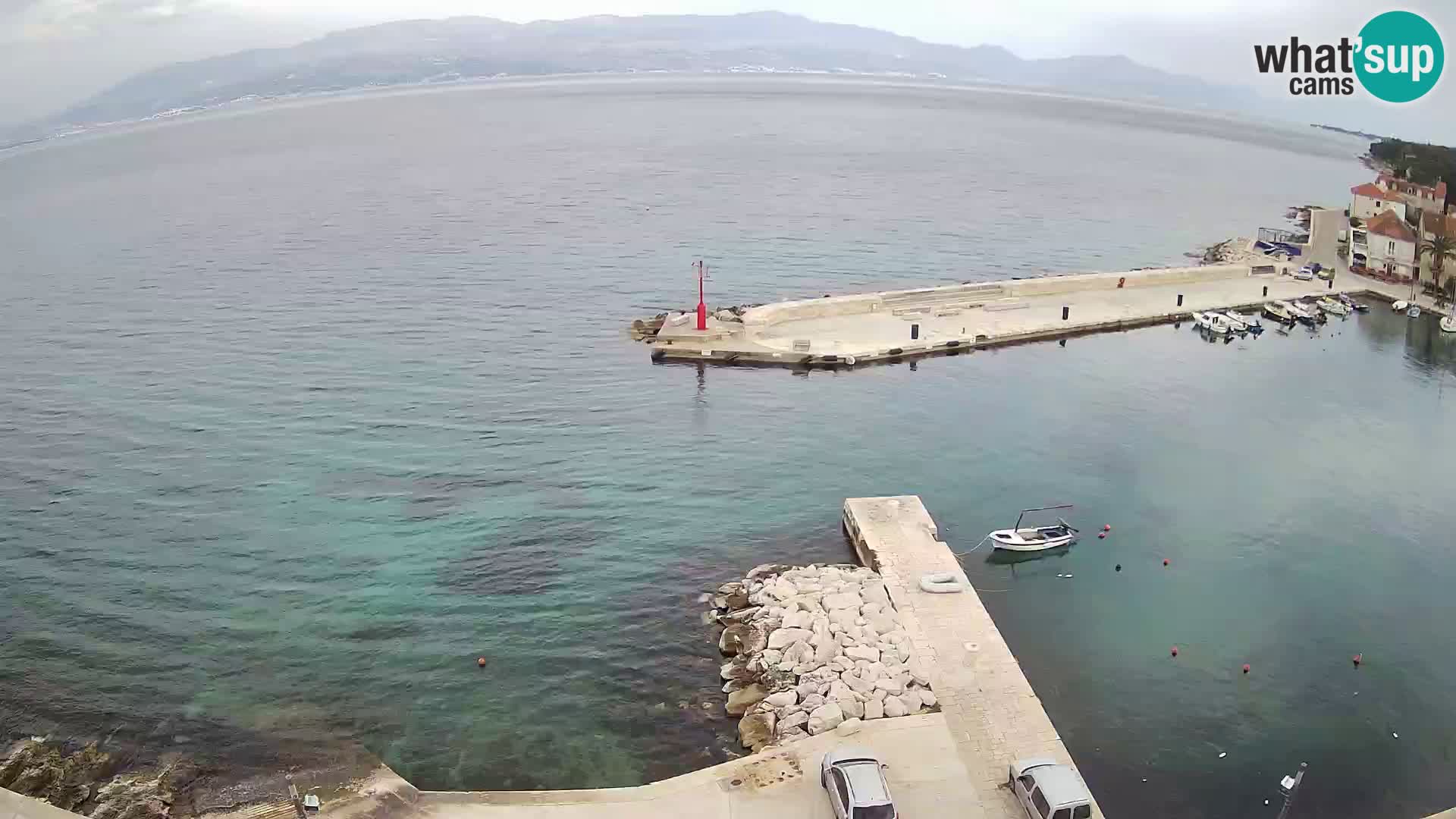 Webcam Sutivan panorama – Vista live dall’isola di Brač