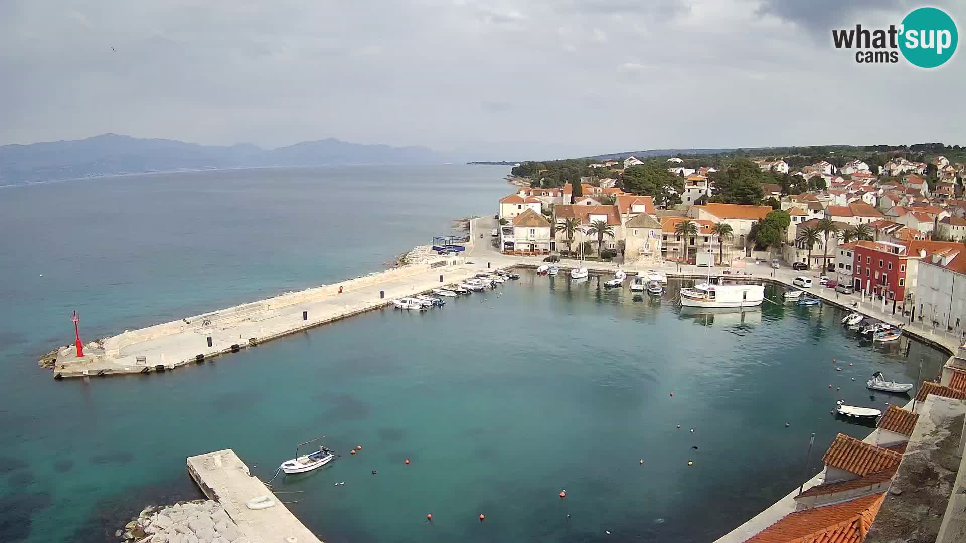 Webcam Sutivan Panorama – Liveblick von der Insel Brač