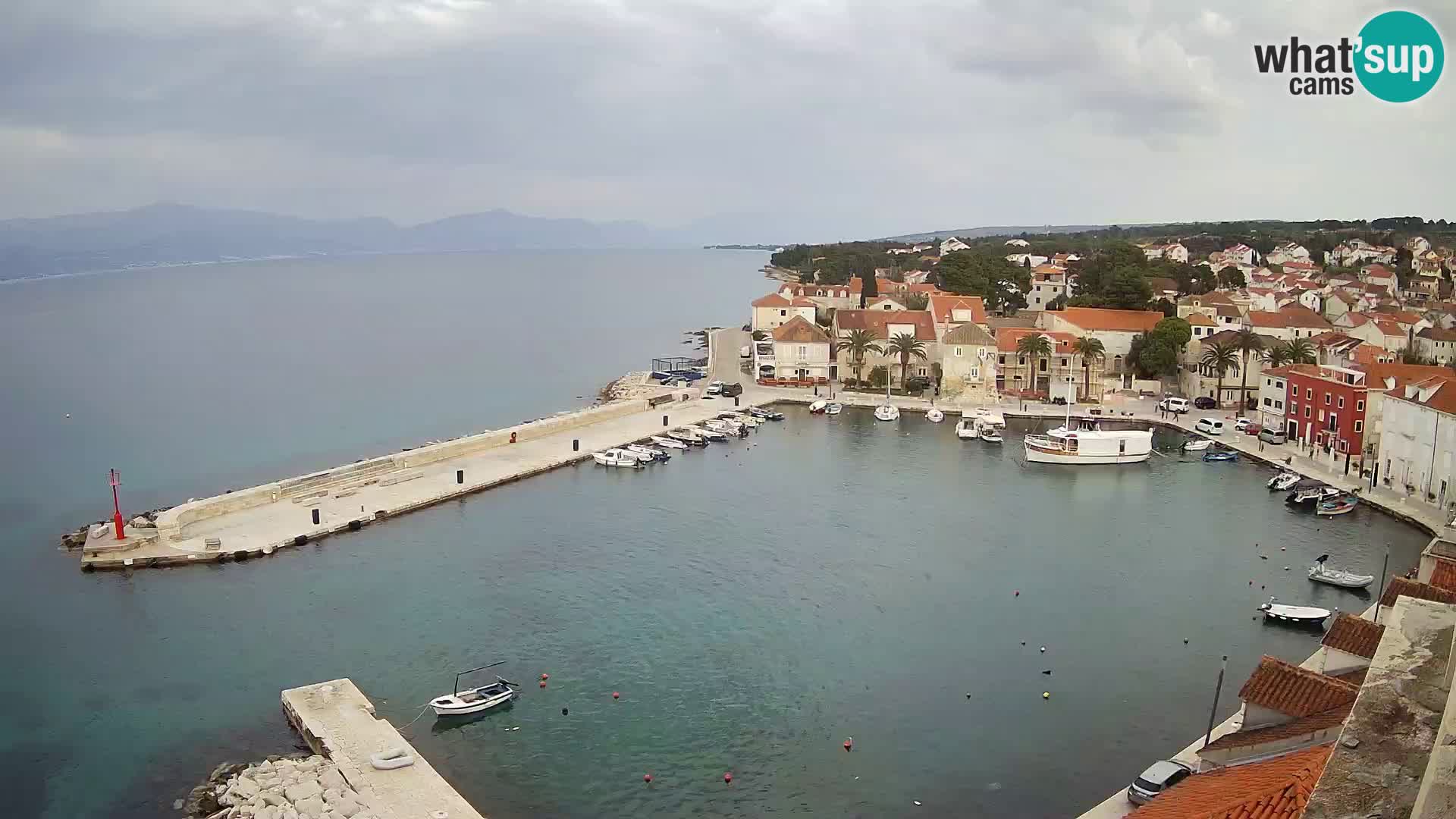 Webcam Sutivan Panorama – Liveblick von der Insel Brač