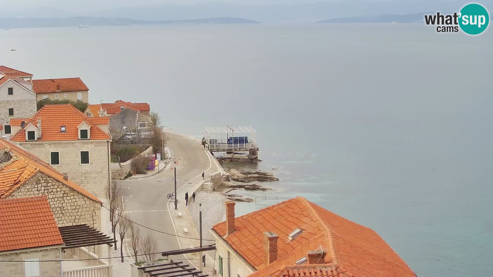 Webcam Sutivan panorama – Vista live dall’isola di Brač