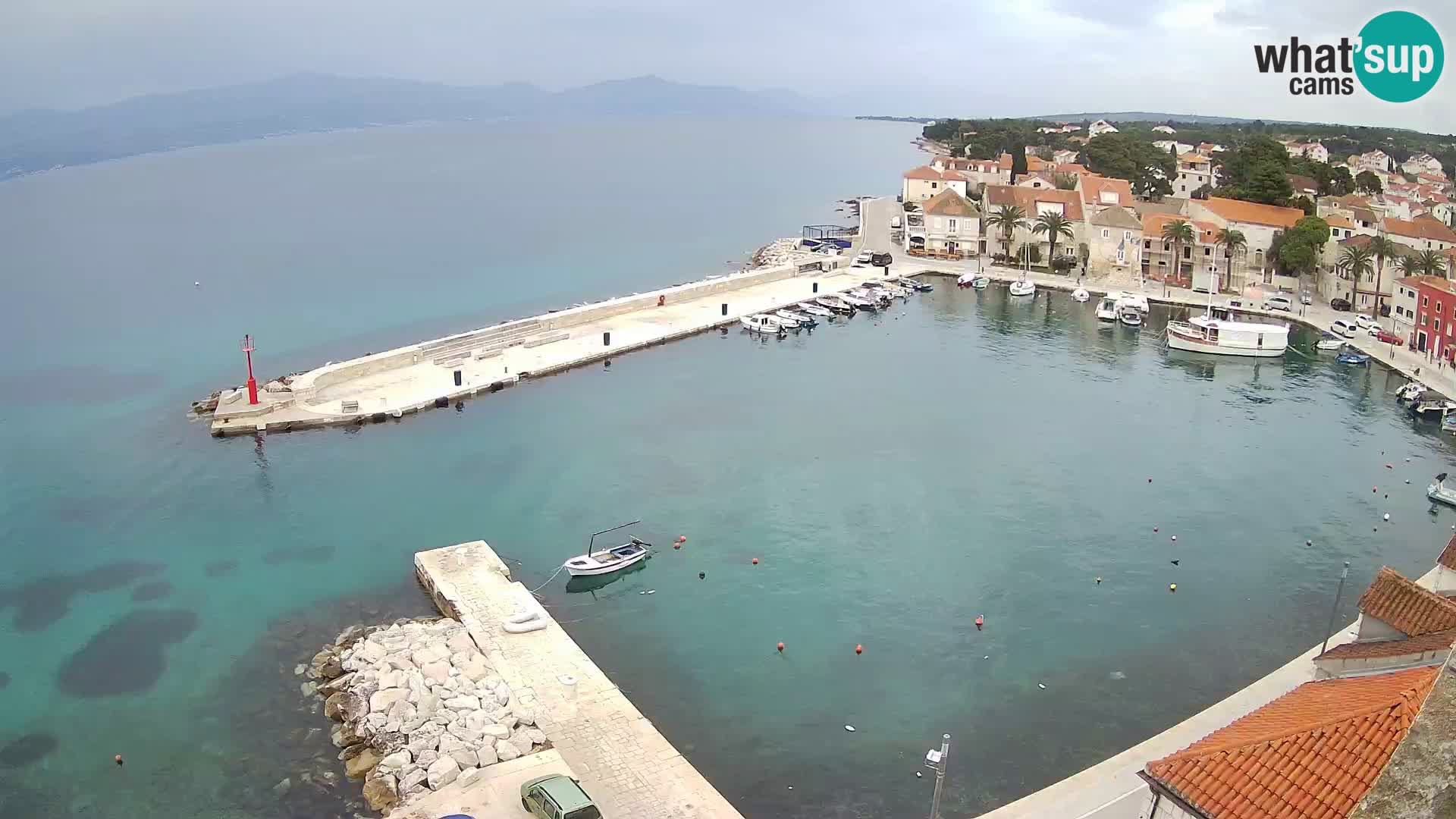 Webcam Sutivan Panorama – Liveblick von der Insel Brač