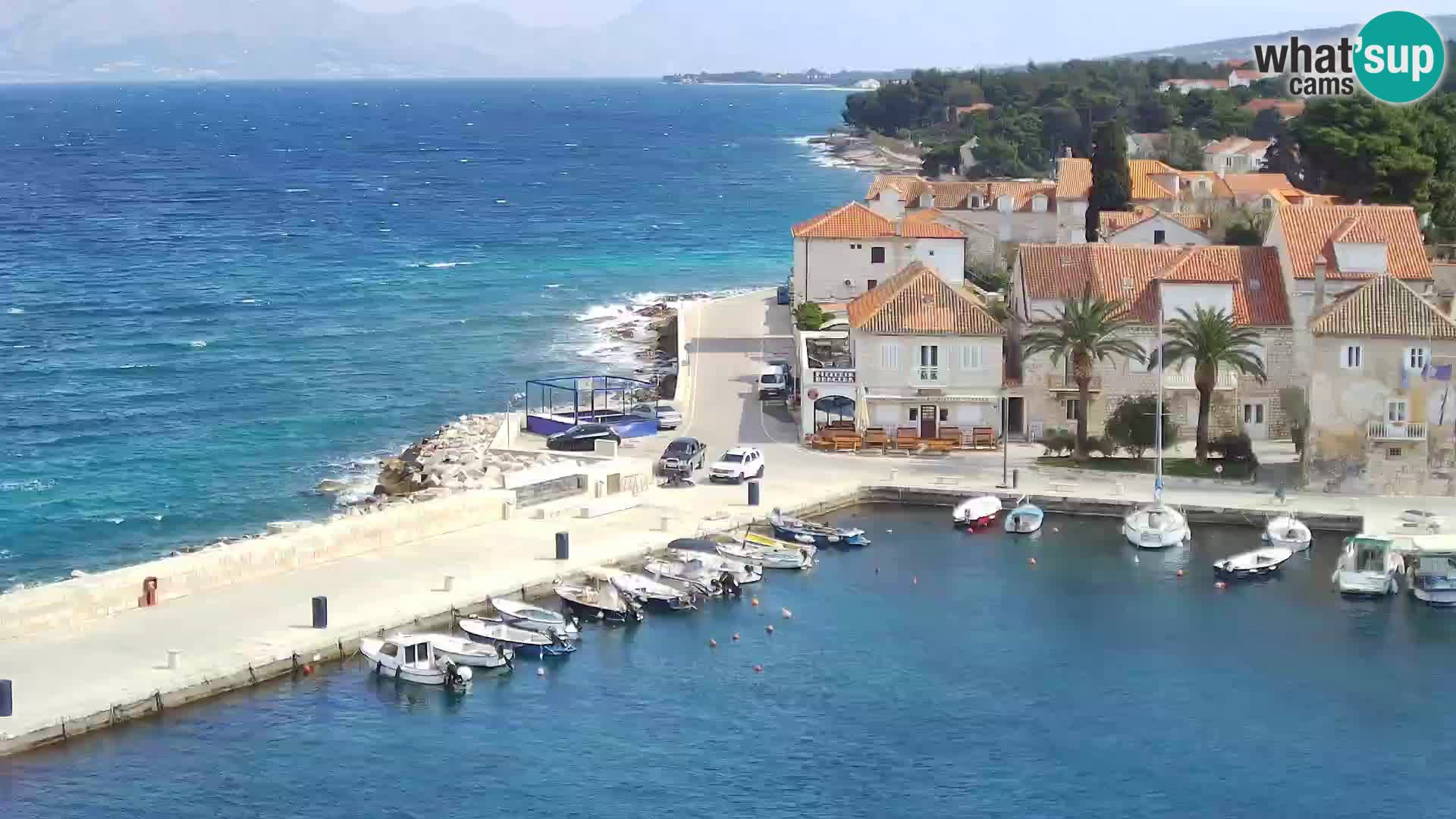 Webcam Sutivan Panorama – Liveblick von der Insel Brač