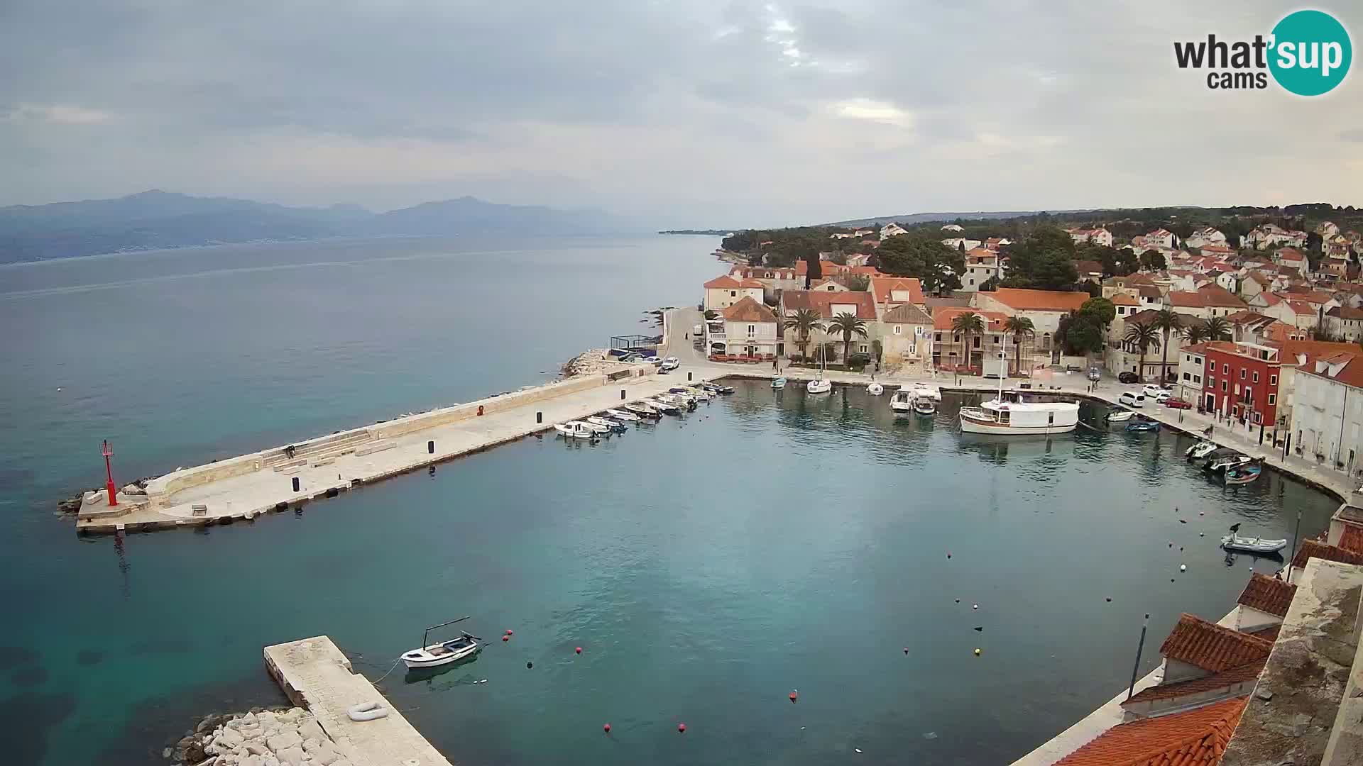 Webcam Sutivan Panorama – Liveblick von der Insel Brač