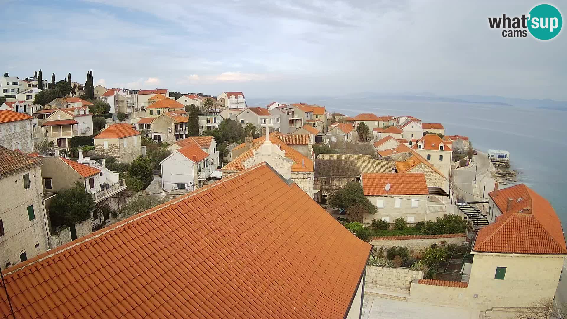Webcam Sutivan Panorama – Liveblick von der Insel Brač