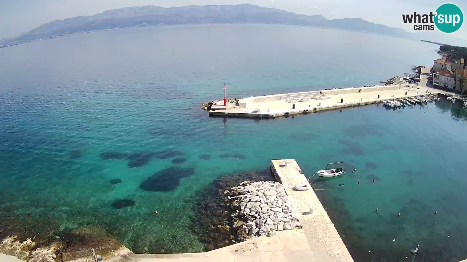 Webcam Sutivan Panorama – Liveblick von der Insel Brač