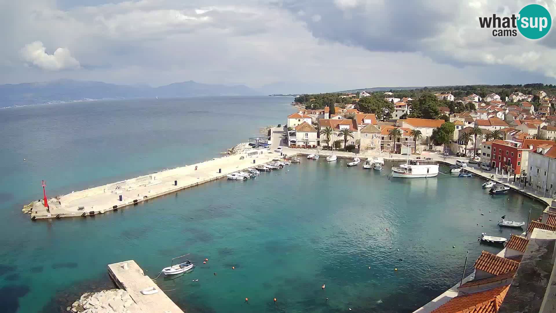 Webcam Sutivan Panorama – Vue en direct depuis l’île de Brač