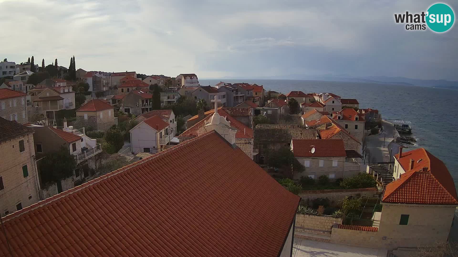 Webcam Sutivan Panorama – Vue en direct depuis l’île de Brač