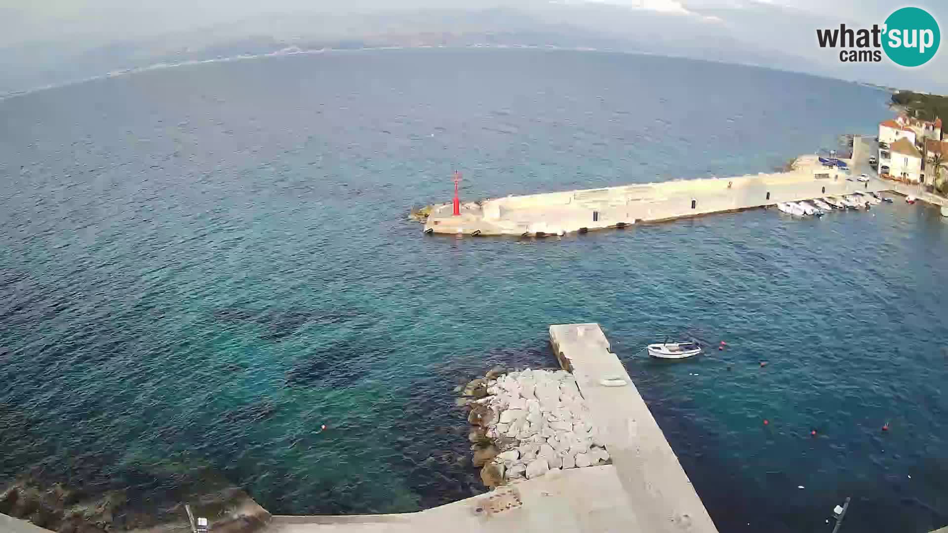 Webcam Sutivan panorama – Vista live dall’isola di Brač