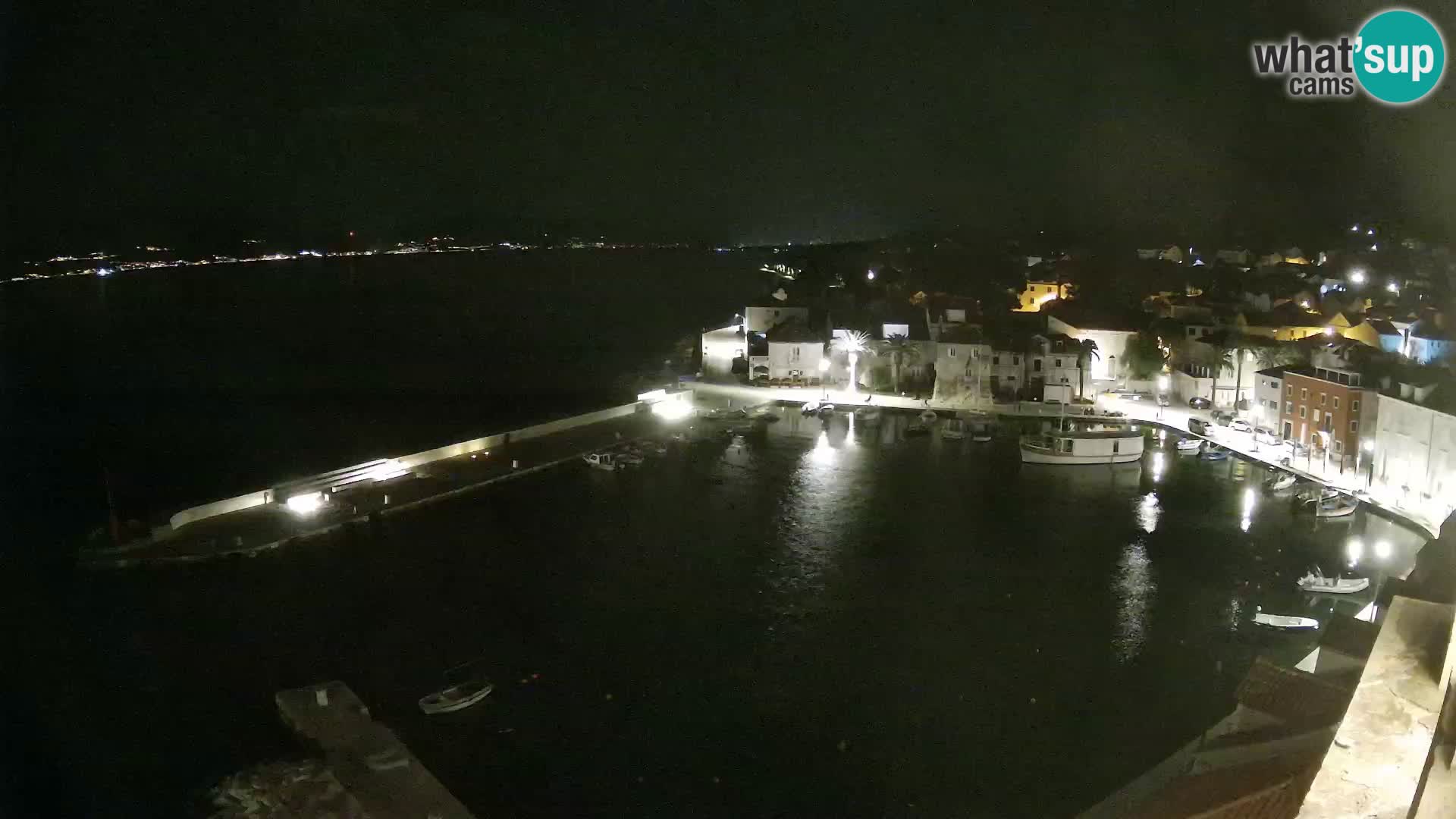 Webcam Sutivan Panorama – Vista en vivo desde la isla de Brač