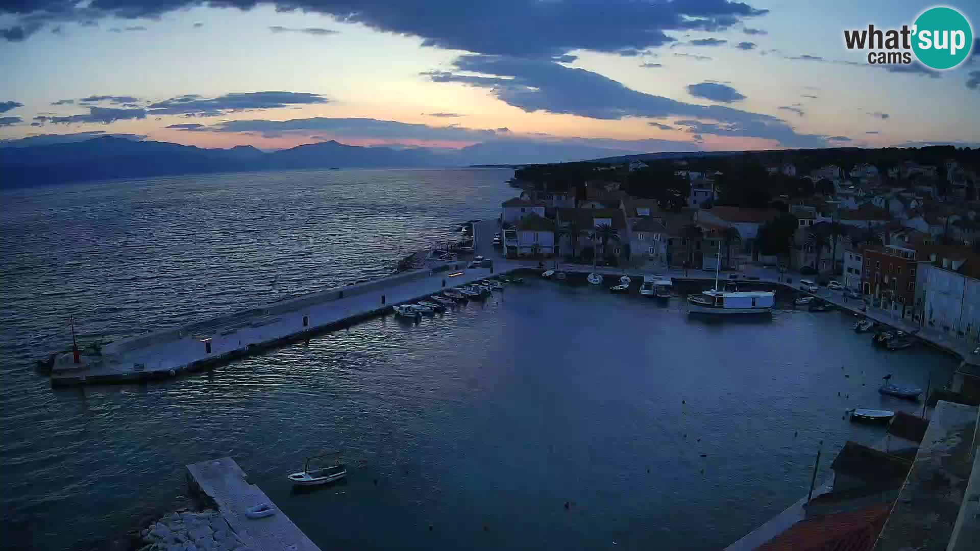 Webcam Sutivan Panorama – Vue en direct depuis l’île de Brač