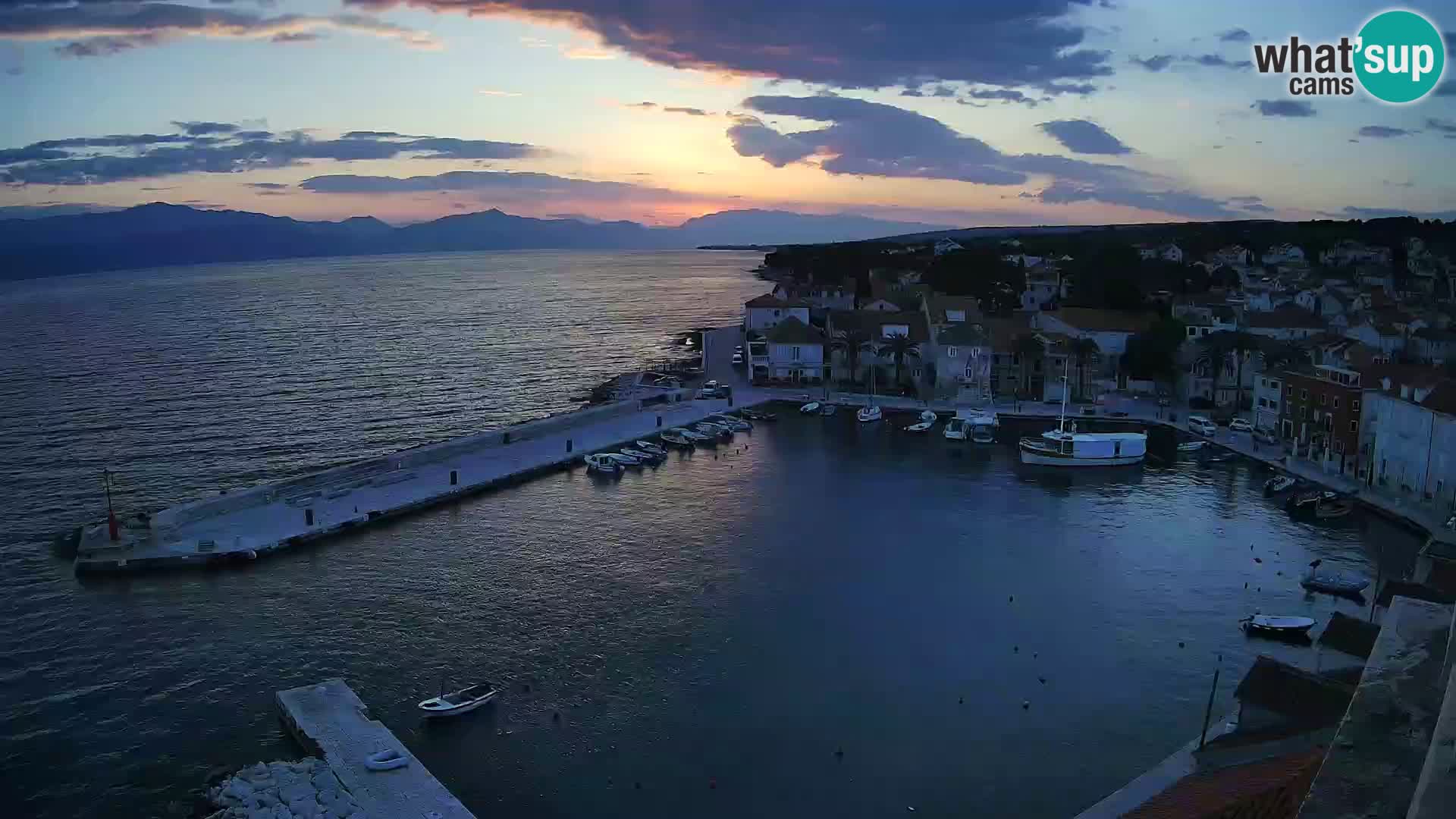 Webcam Sutivan Panorama – Liveblick von der Insel Brač