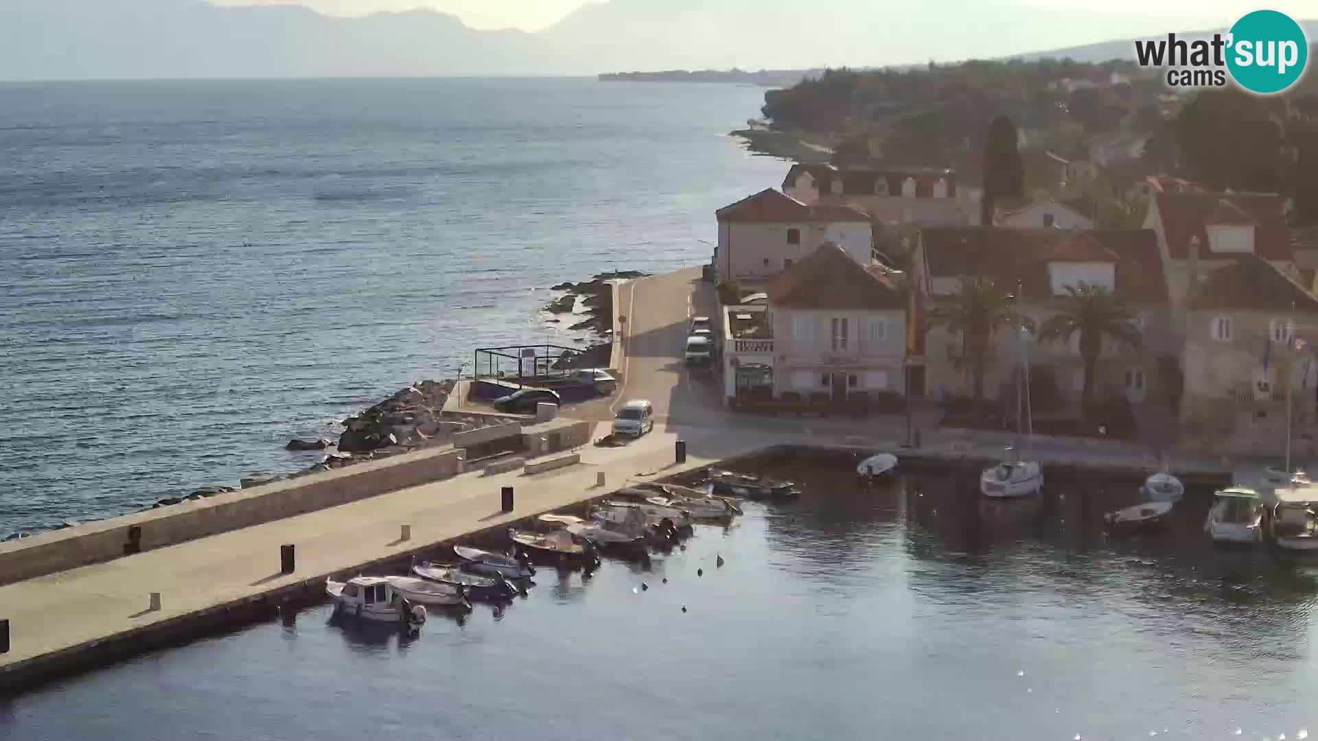 Webcam Sutivan Panorama – Vista en vivo desde la isla de Brač