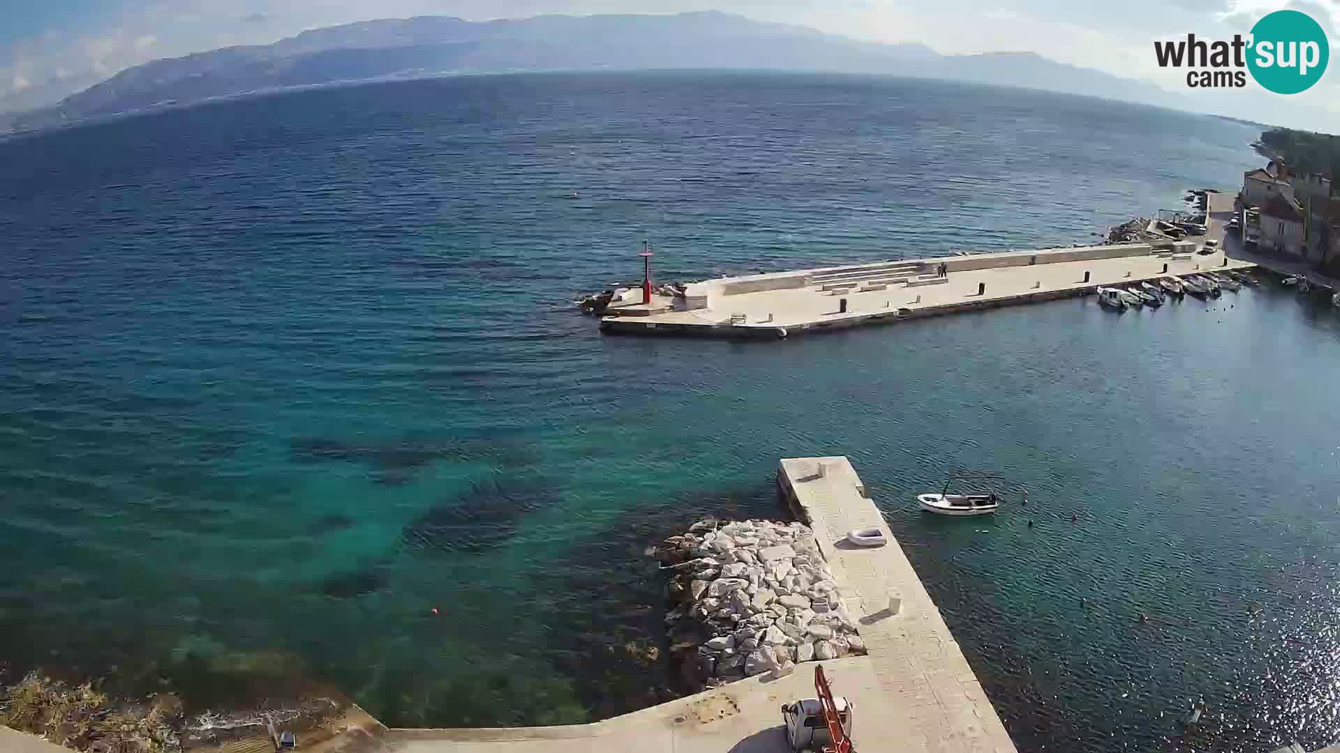 Webcam Sutivan Panorama – Vue en direct depuis l’île de Brač
