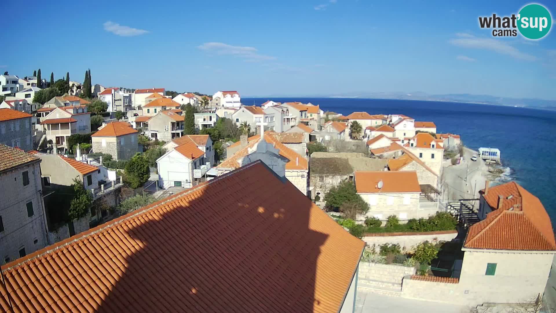 Web kamera Sutivan panorama – Pogled uživo s otoka Brača