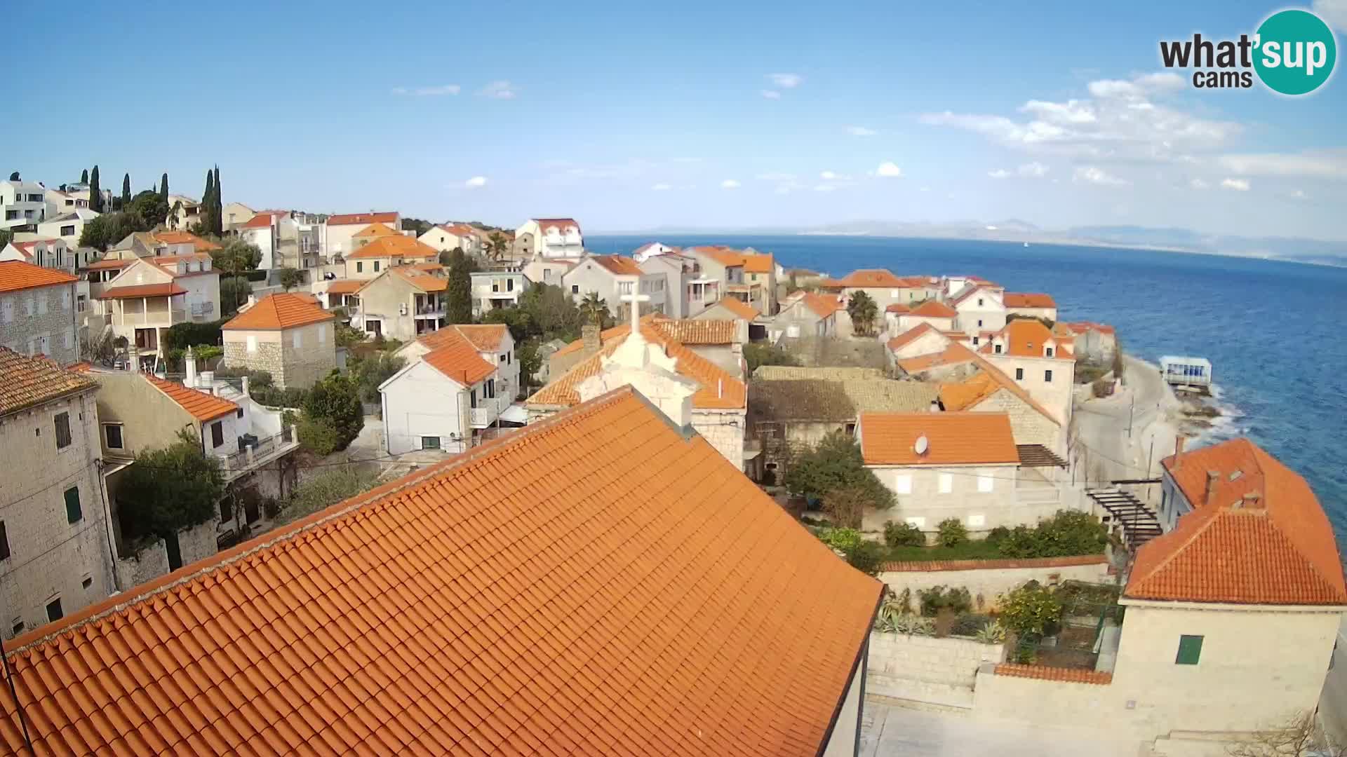 Webcam Sutivan panorama – Vista live dall’isola di Brač