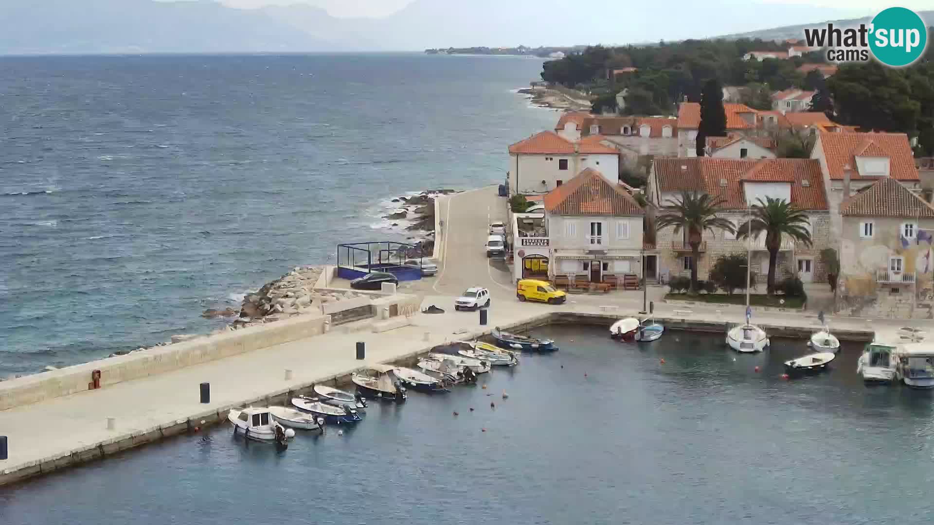 Webcam Sutivan Panorama – Liveblick von der Insel Brač