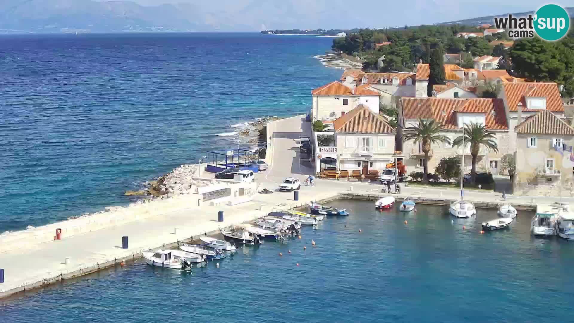 Webcam Sutivan Panorama – Liveblick von der Insel Brač