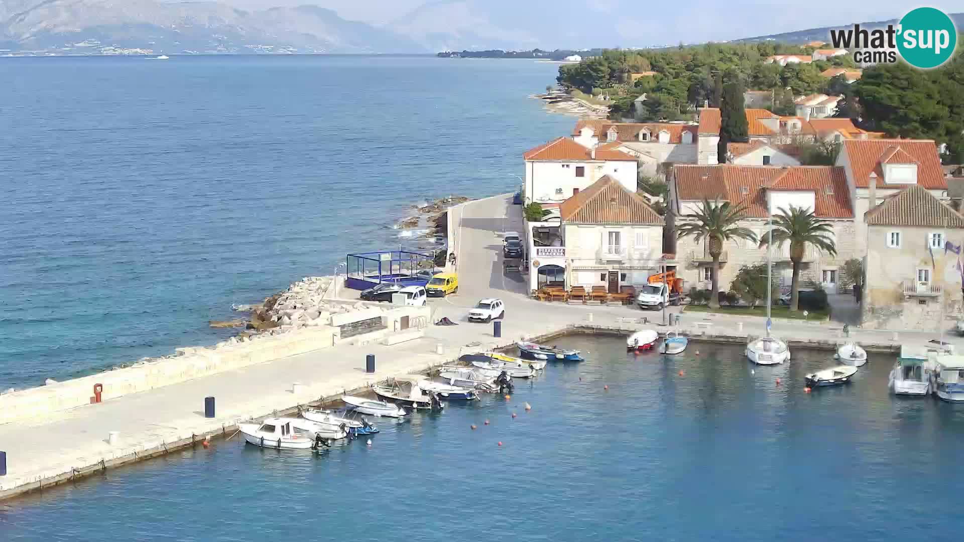 Webcam Sutivan Panorama – Vista en vivo desde la isla de Brač