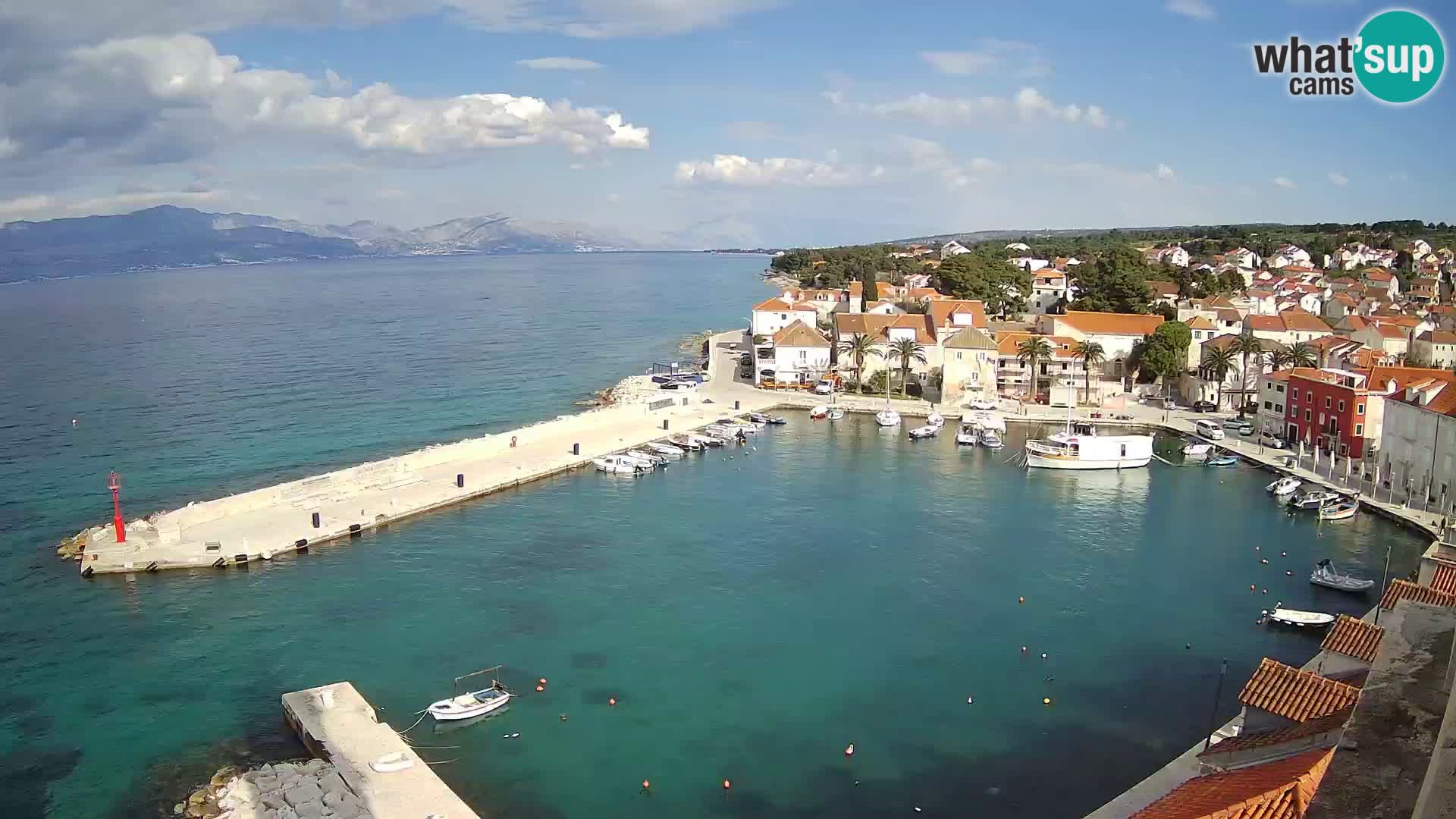 Webcam Sutivan Panorama – Live View from Brač Island