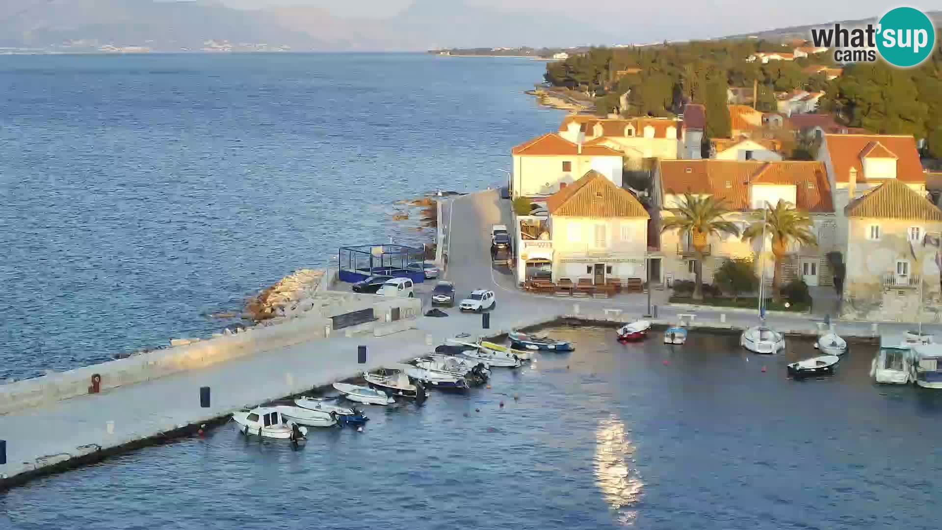 Webcam Sutivan panorama – Vista live dall’isola di Brač