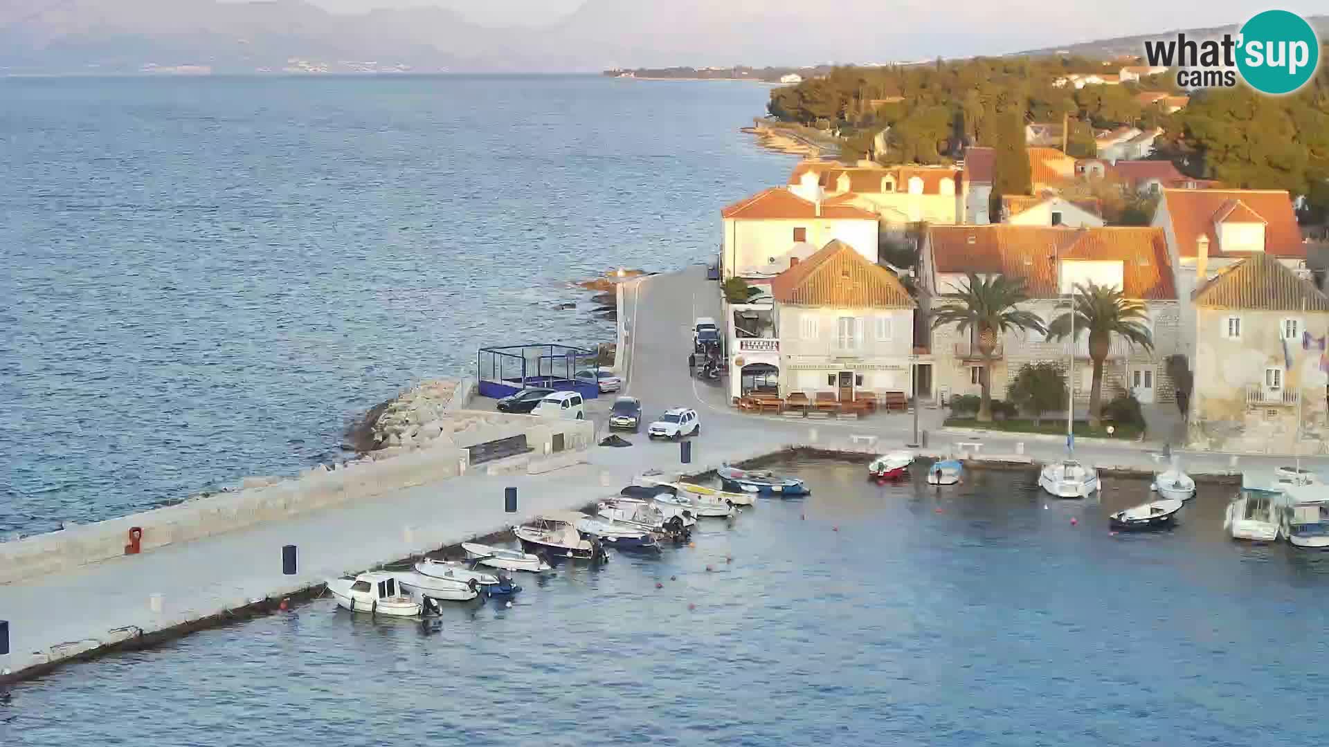 Webcam Sutivan panorama – Vista live dall’isola di Brač