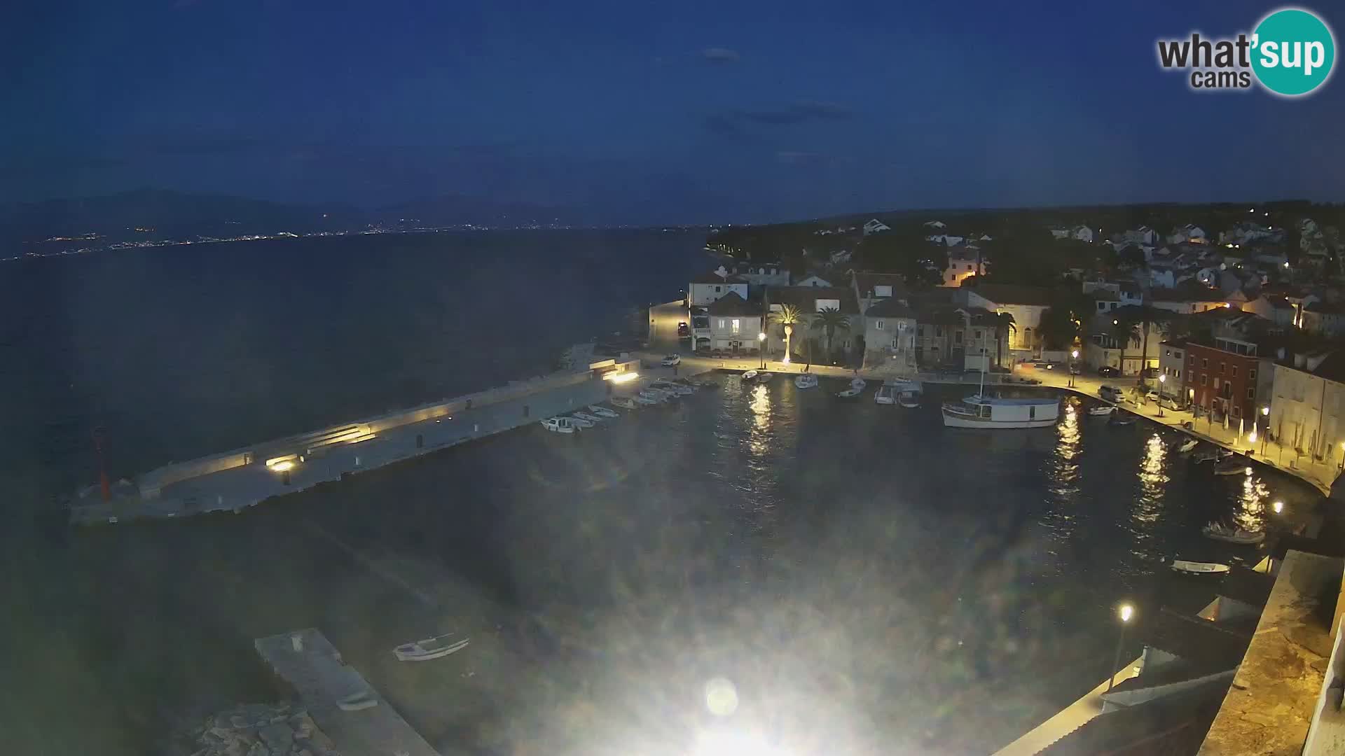 Webcam Sutivan Panorama – Vista en vivo desde la isla de Brač