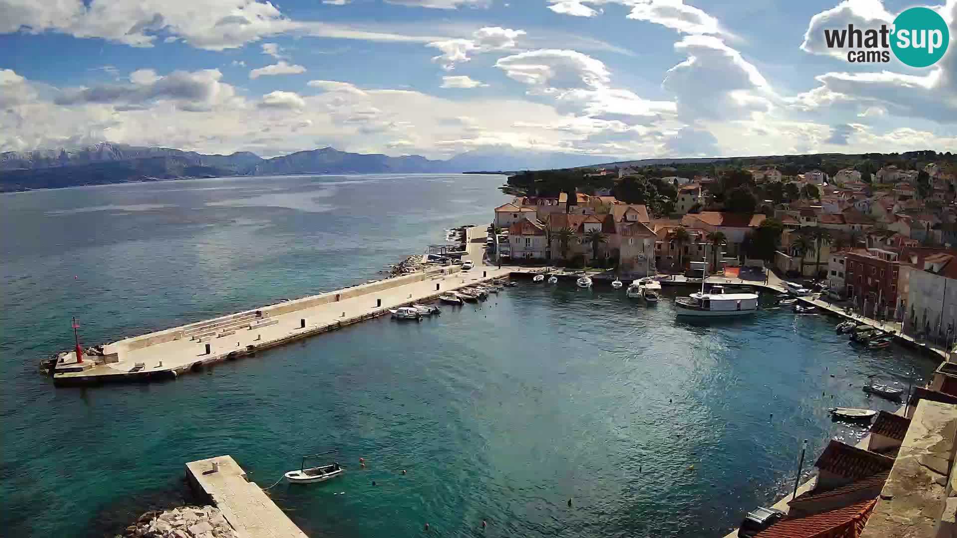 Webcam Sutivan Panorama – Liveblick von der Insel Brač