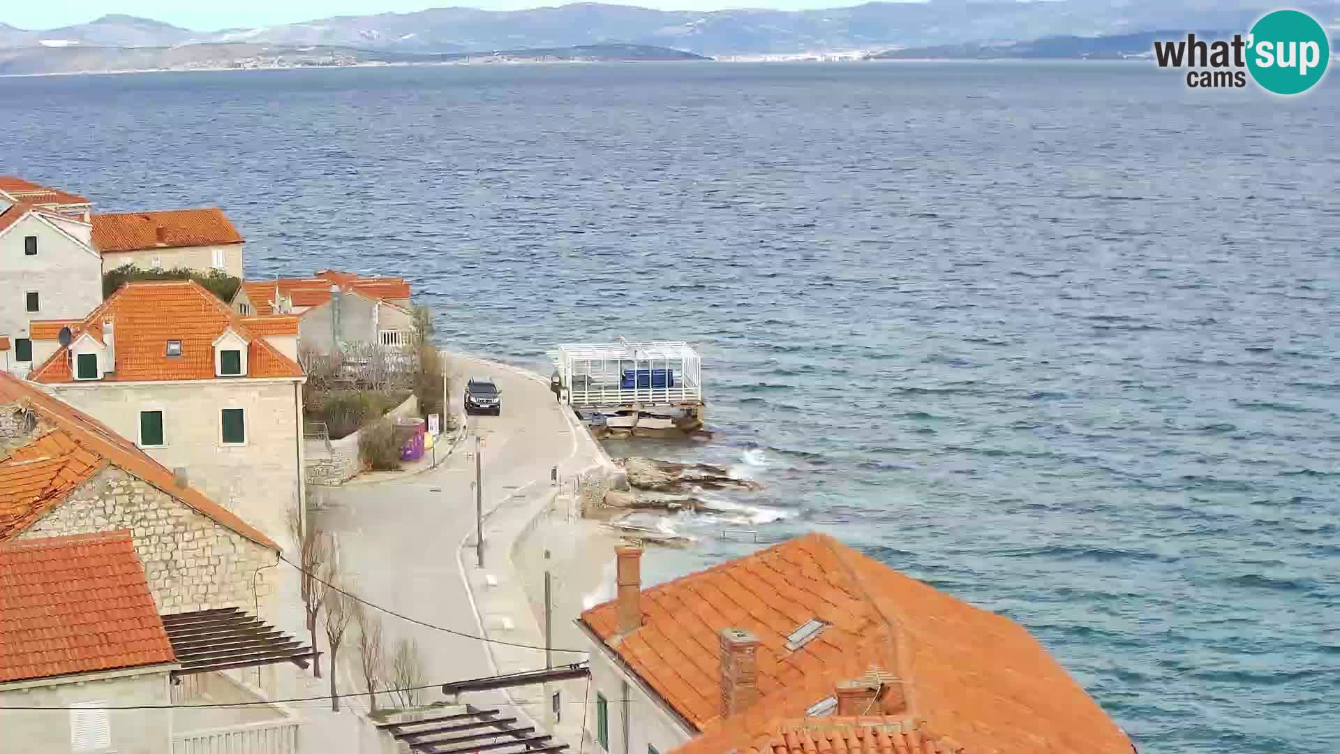 Spletna kamera Sutivan panorama – pogled v živo z otoka Brač
