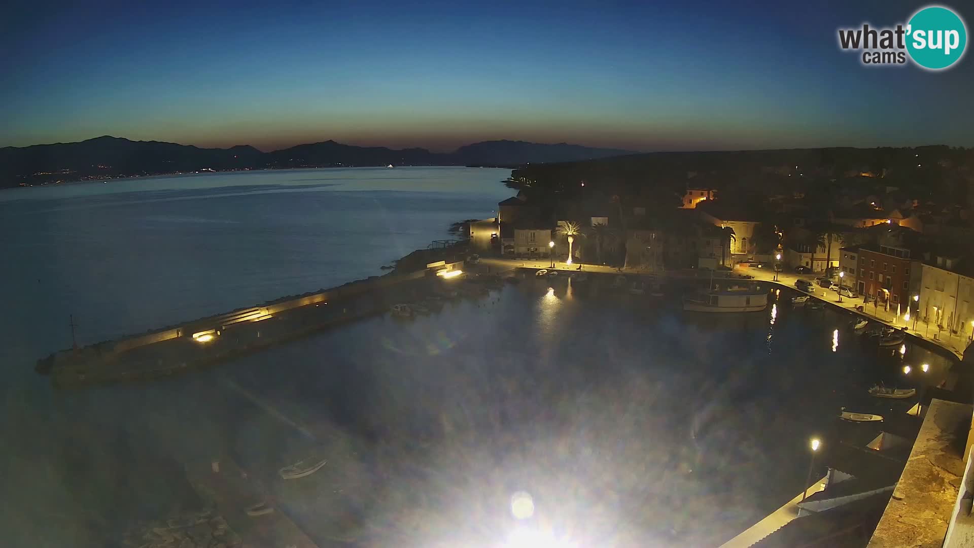 Webcam Sutivan panorama – Vista live dall’isola di Brač