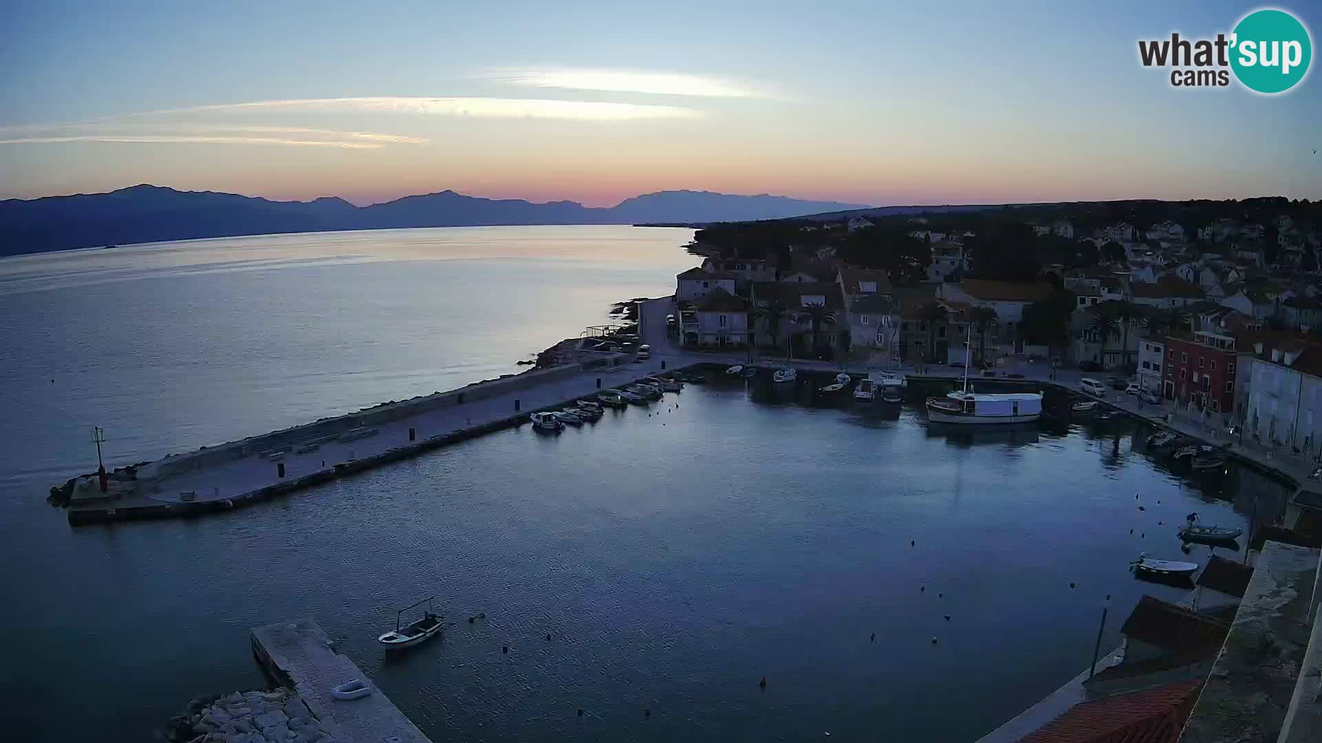 Webcam Sutivan Panorama – Vue en direct depuis l’île de Brač