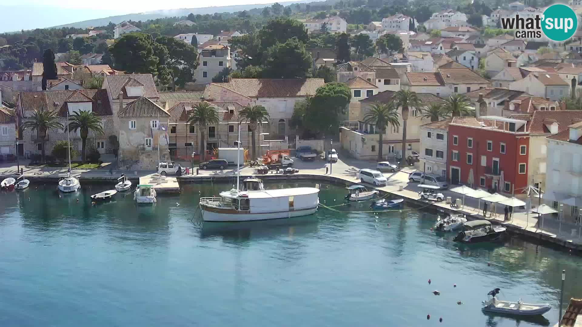 Webcam Sutivan panorama – Vista live dall’isola di Brač