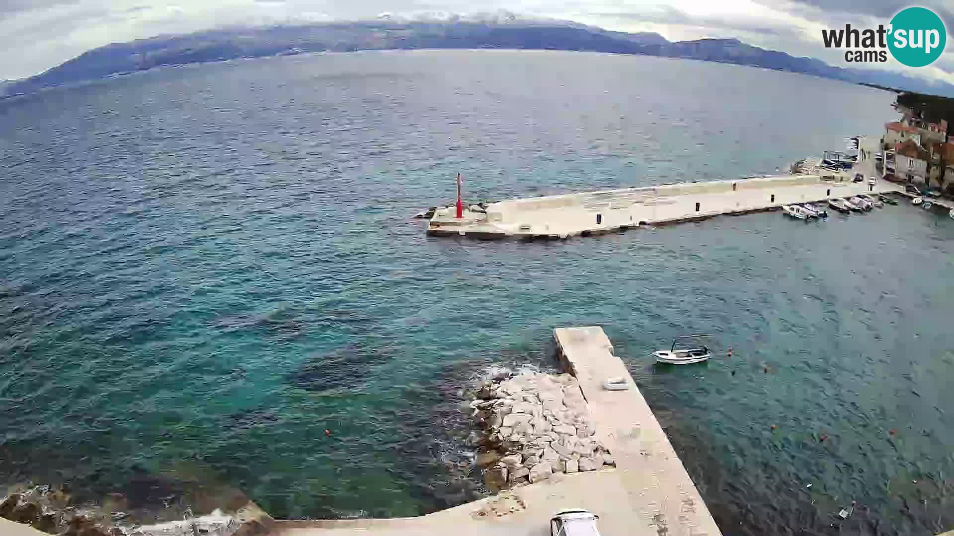 Webcam Sutivan Panorama – Vue en direct depuis l’île de Brač