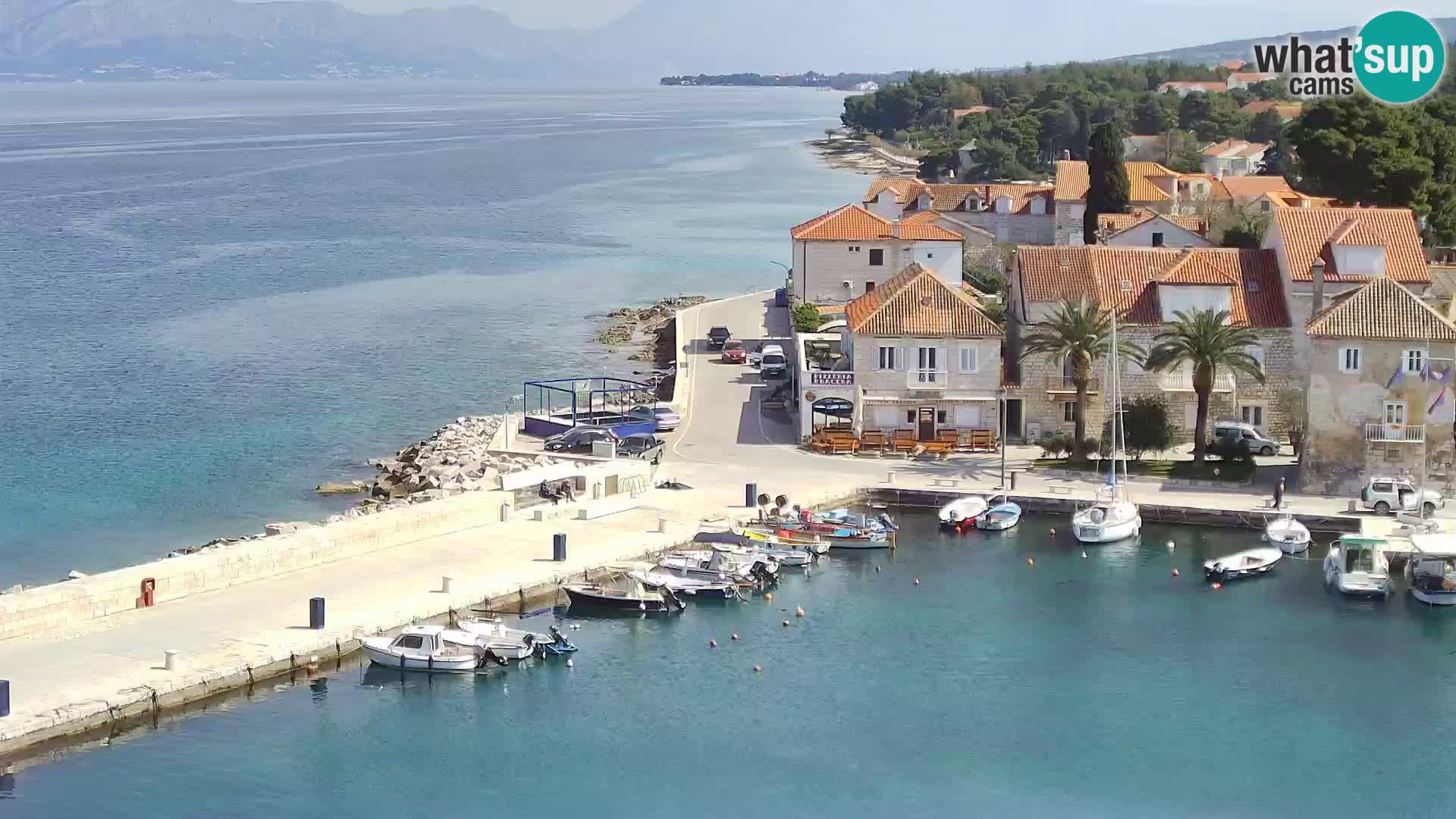 Webcam Sutivan Panorama – Live View from Brač Island