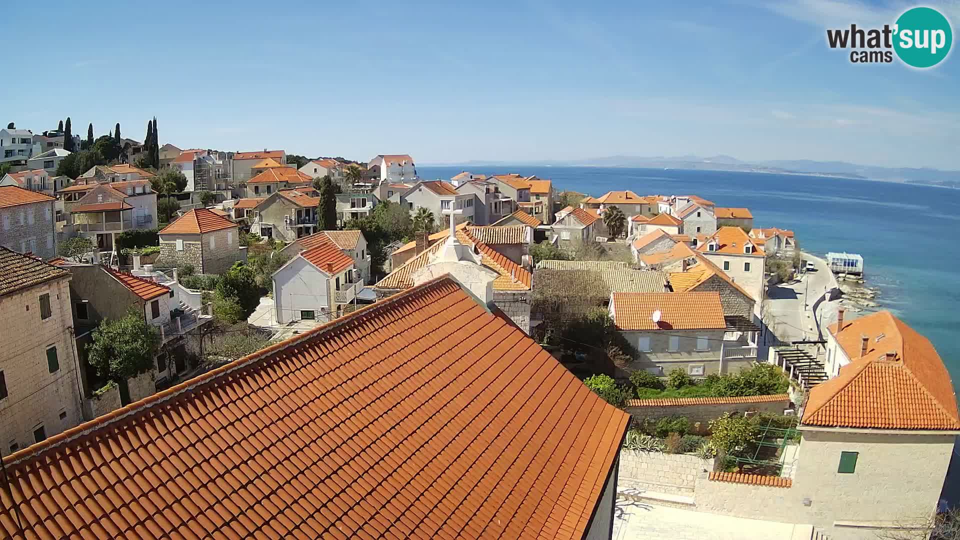 Webcam Sutivan Panorama – Vue en direct depuis l’île de Brač