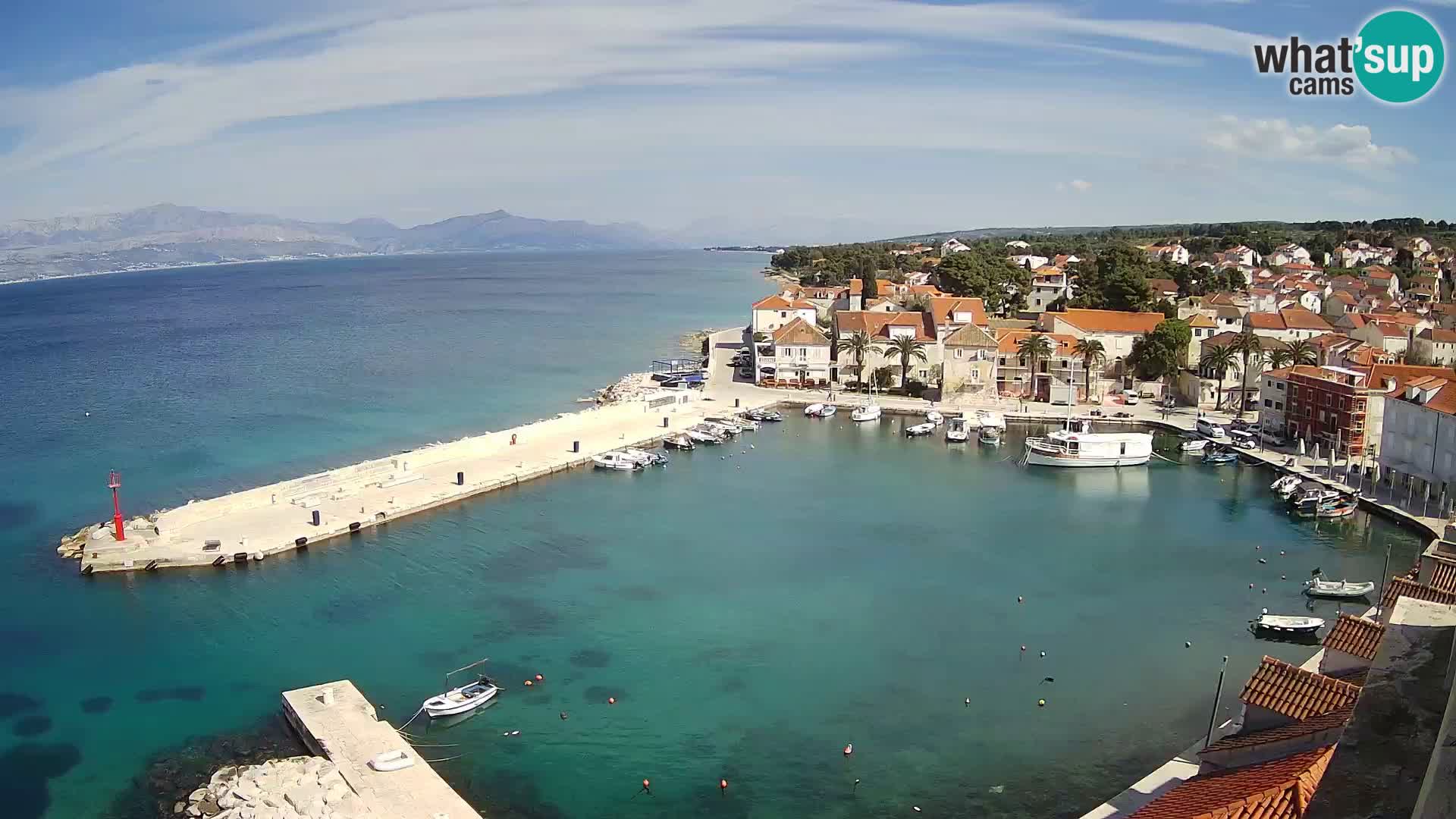 Webcam Sutivan Panorama – Live View from Brač Island