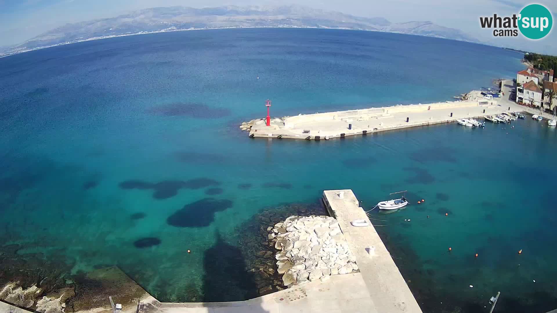 Webcam Sutivan Panorama – Liveblick von der Insel Brač