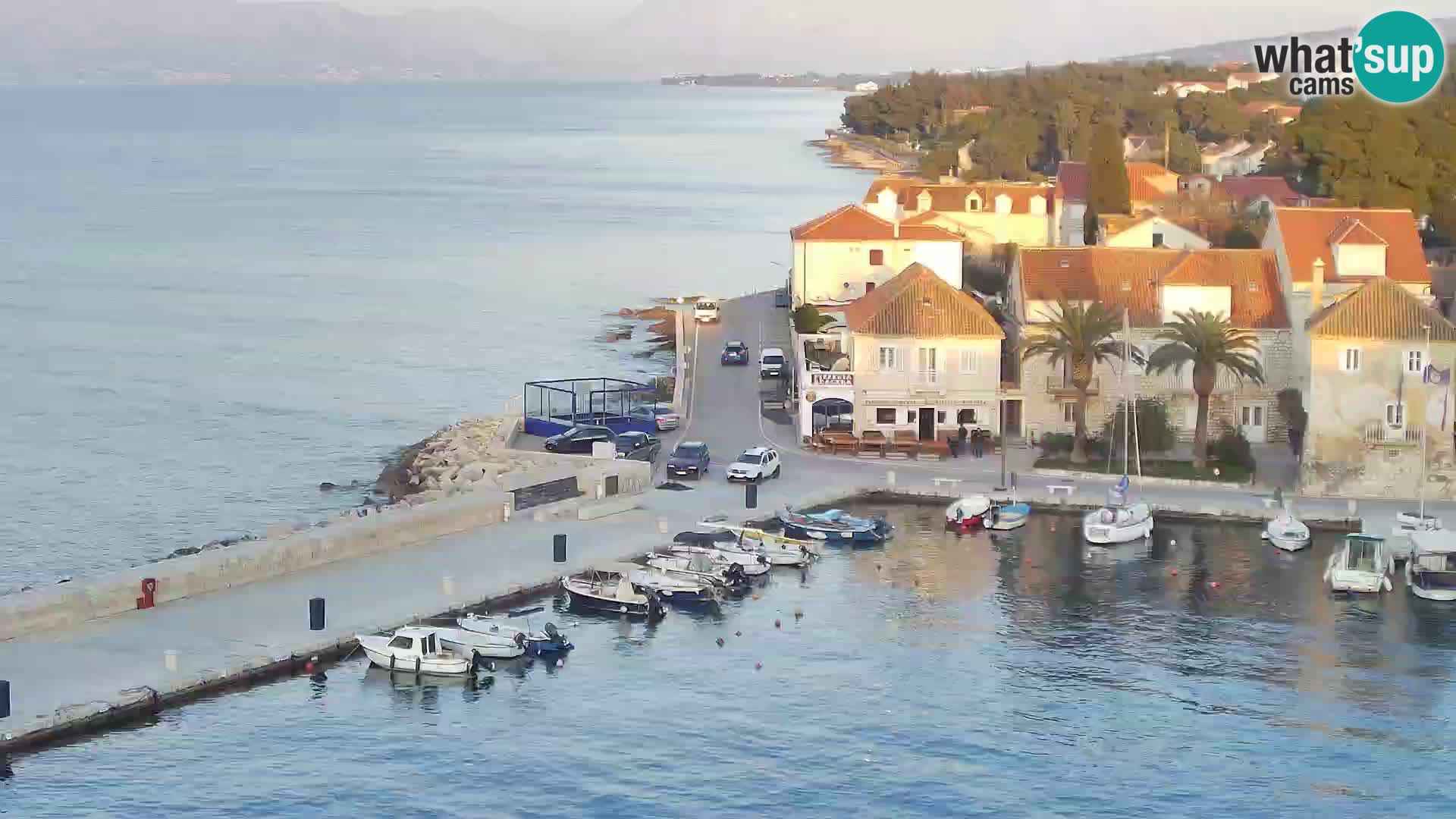 Webcam Sutivan panorama – Vista live dall’isola di Brač
