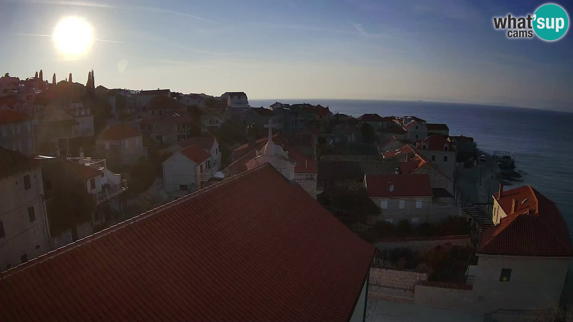 Webcam Sutivan Panorama – Liveblick von der Insel Brač
