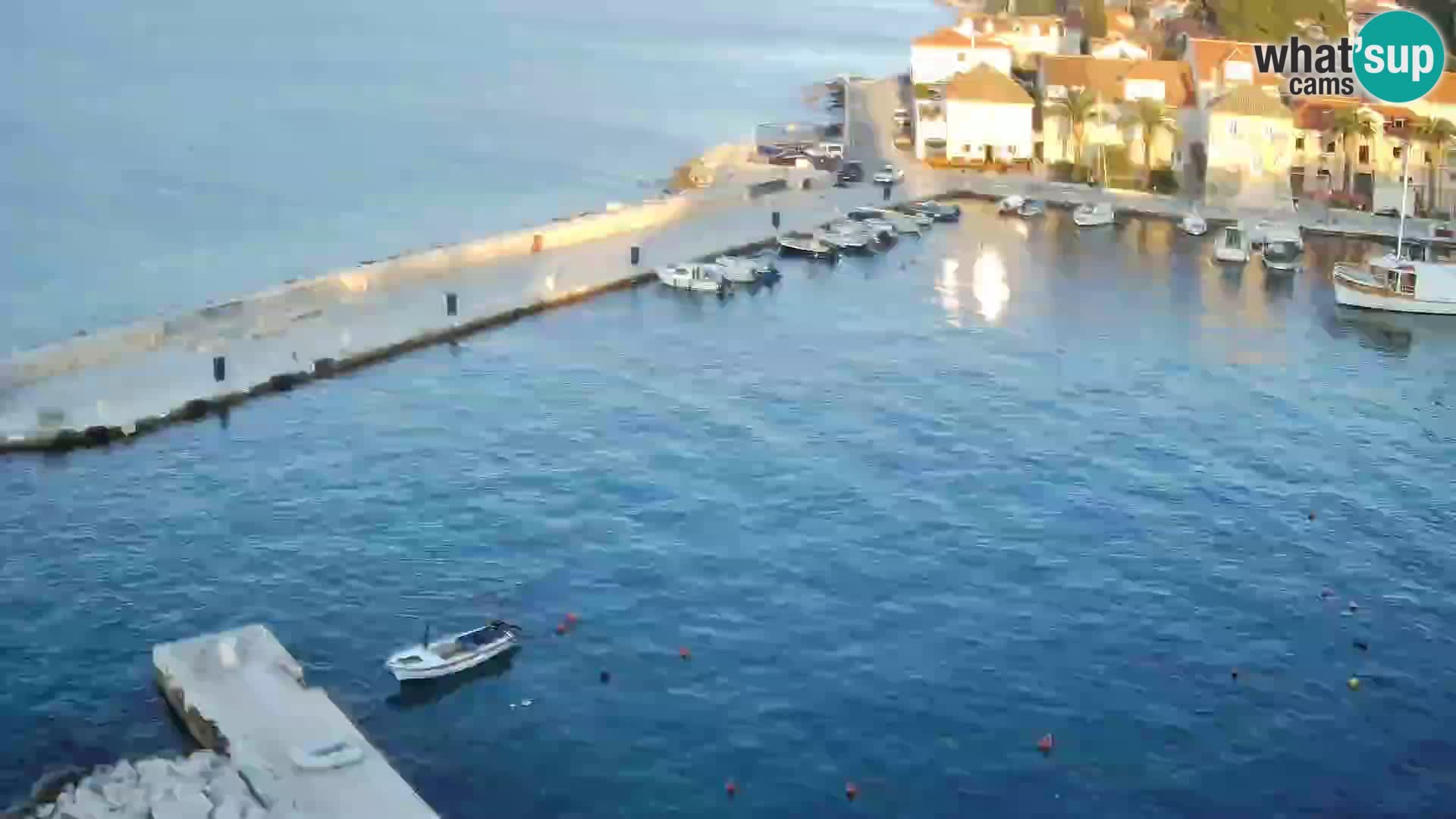 Webcam Sutivan Panorama – Vue en direct depuis l’île de Brač