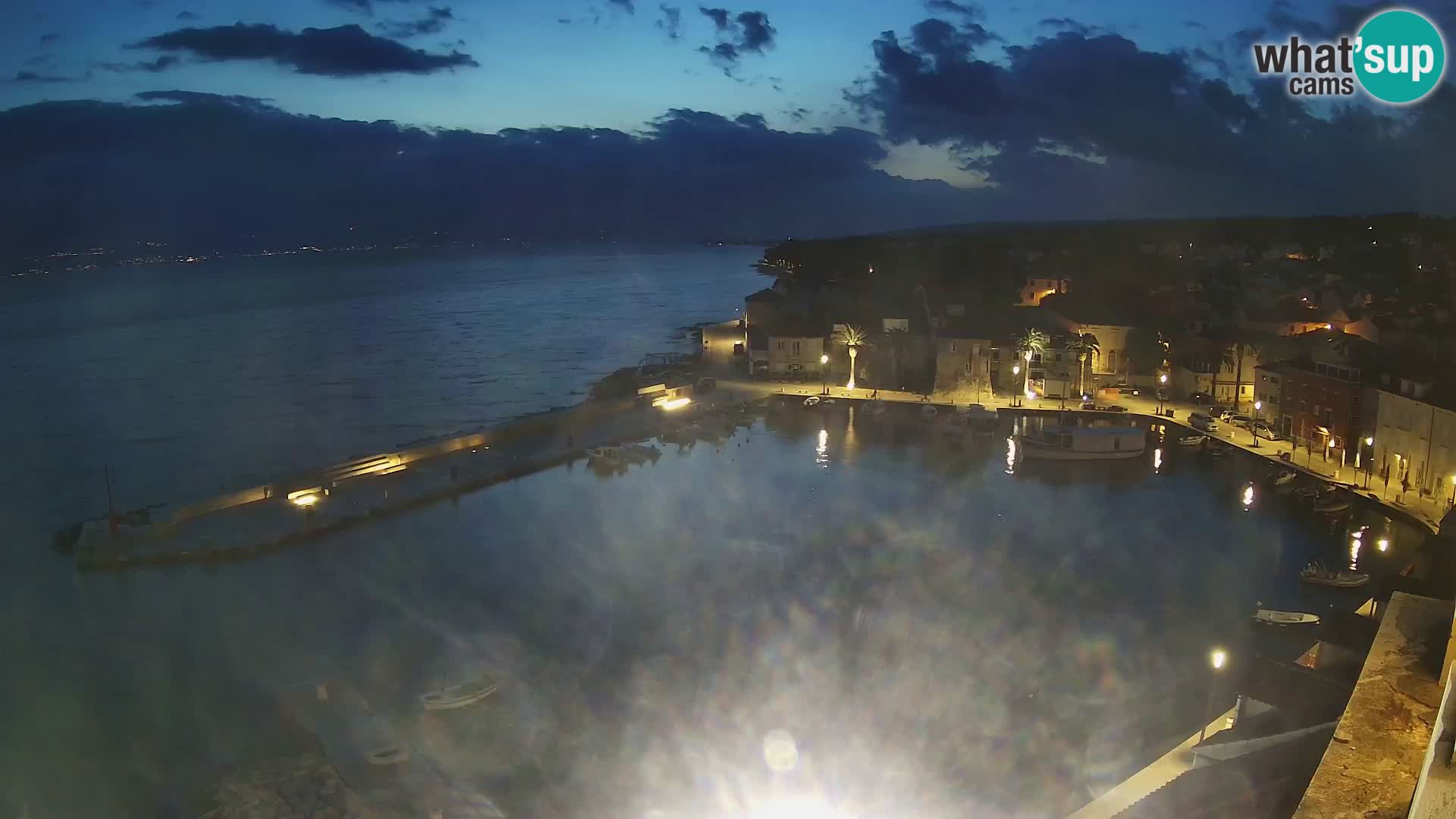 Webcam Sutivan panorama – Vista live dall’isola di Brač