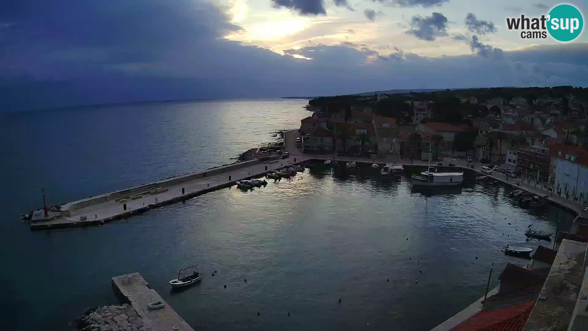 Webcam Sutivan Panorama – Liveblick von der Insel Brač
