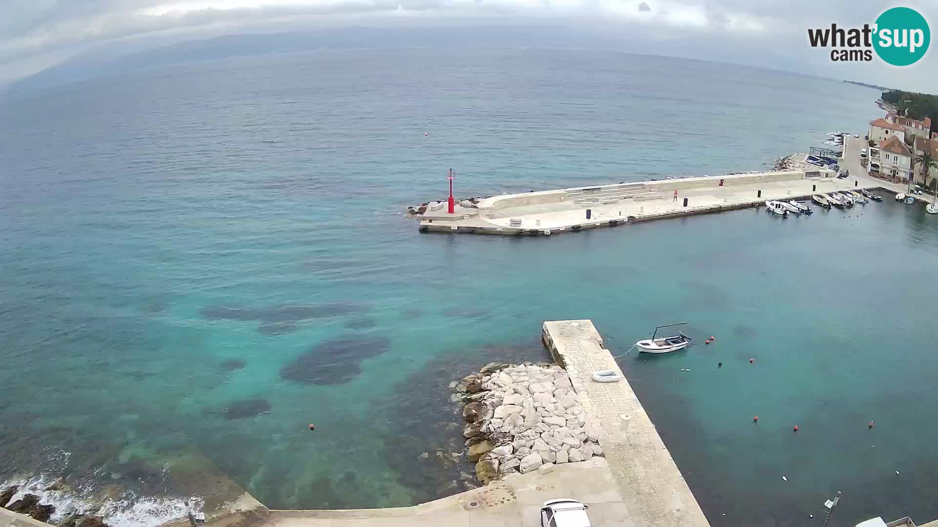 Webcam Sutivan Panorama – Liveblick von der Insel Brač