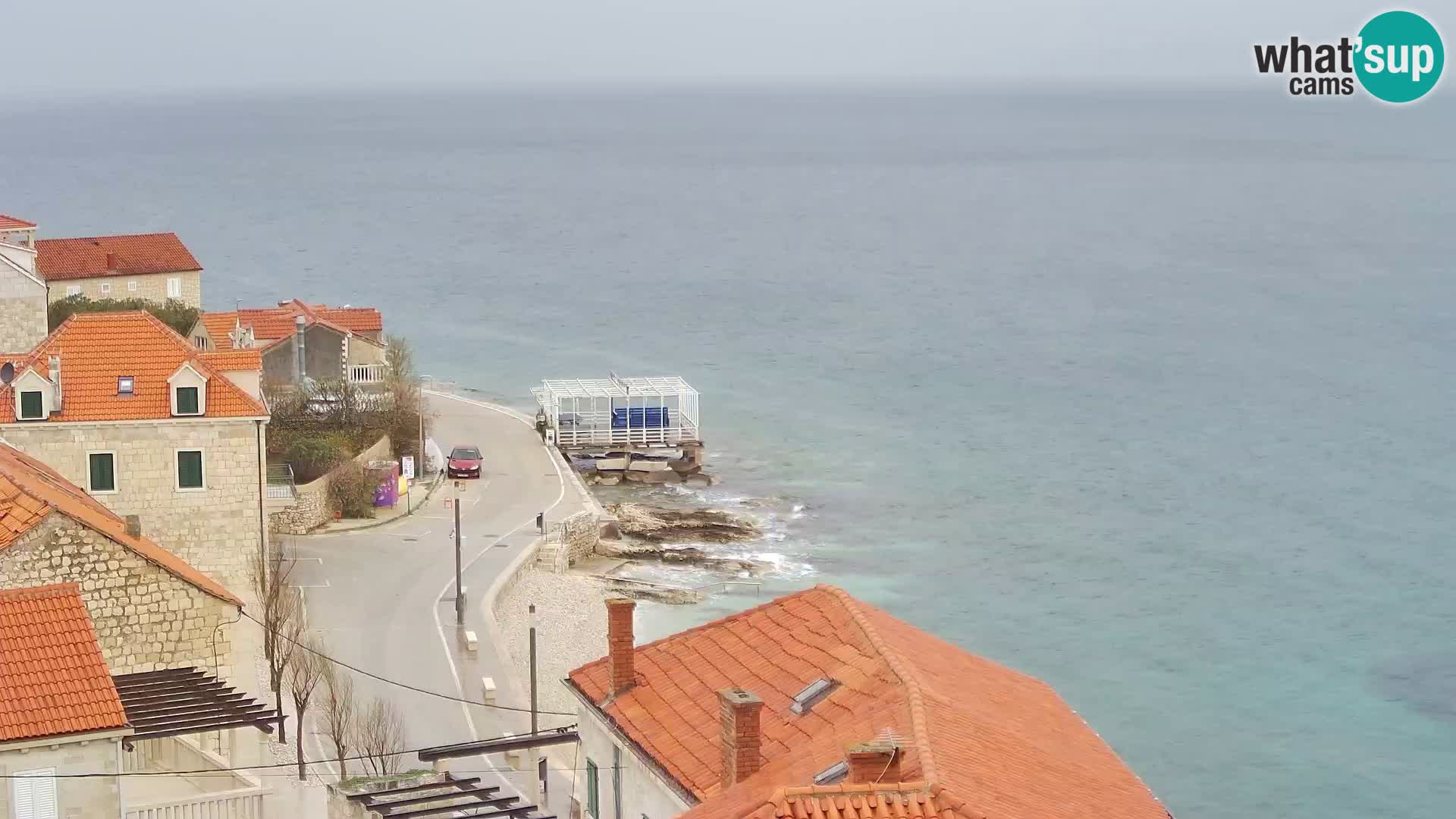 Webcam Sutivan Panorama – Vista en vivo desde la isla de Brač