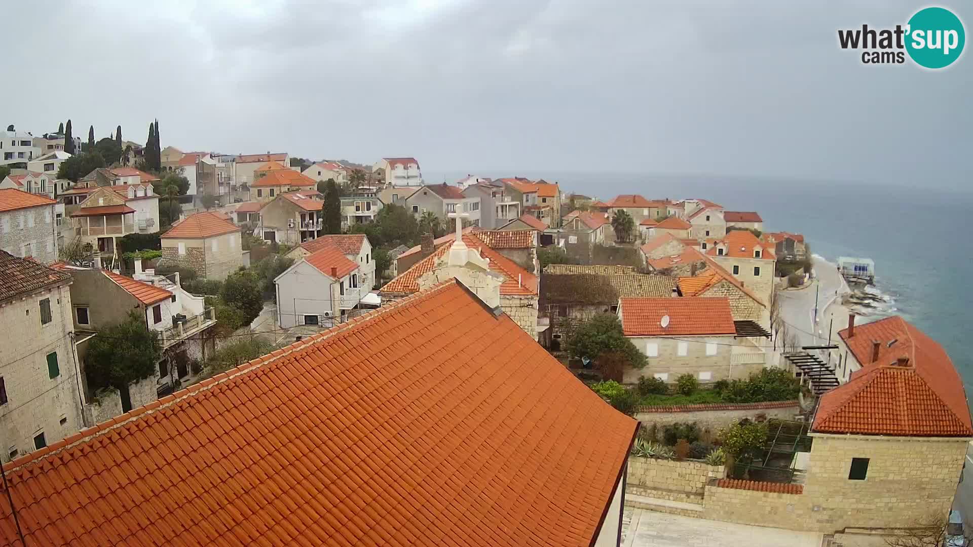 Webcam Sutivan Panorama – Liveblick von der Insel Brač