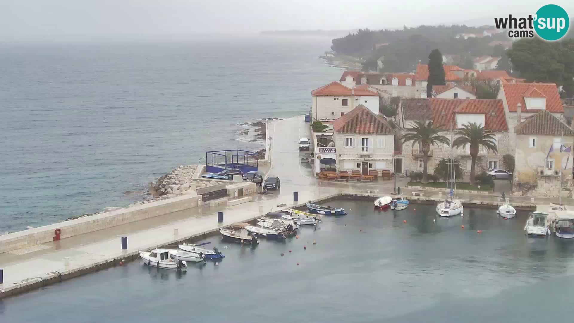 Webcam Sutivan Panorama – Liveblick von der Insel Brač
