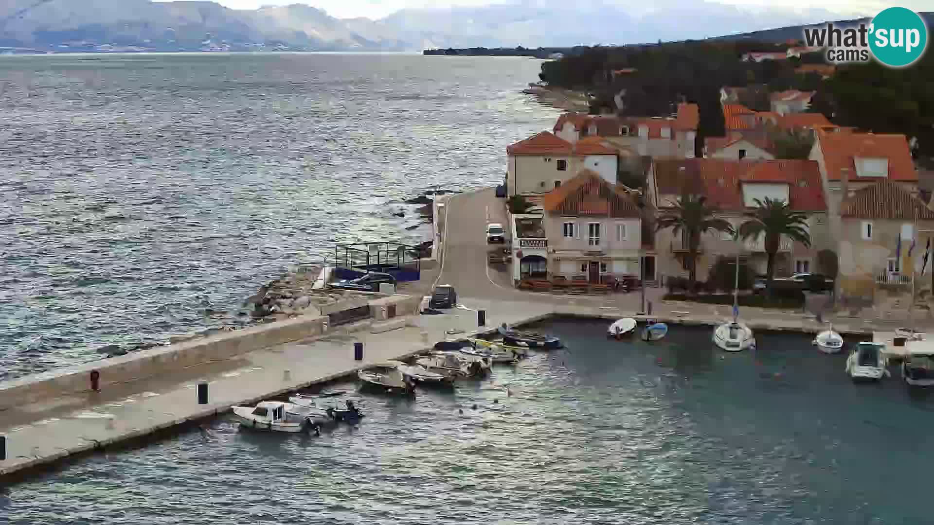 Webcam Sutivan Panorama – Vue en direct depuis l’île de Brač
