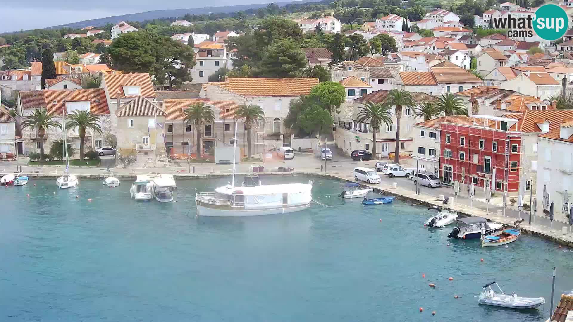 Webcam Sutivan Panorama – Vista en vivo desde la isla de Brač