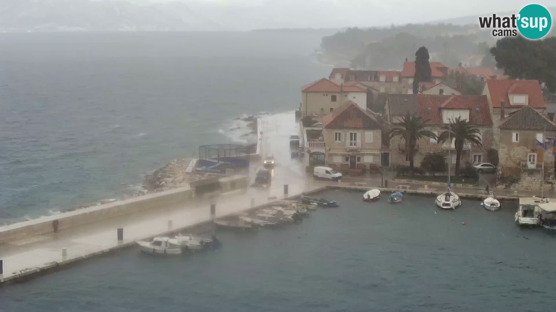 Webcam Sutivan Panorama – Live View from Brač Island